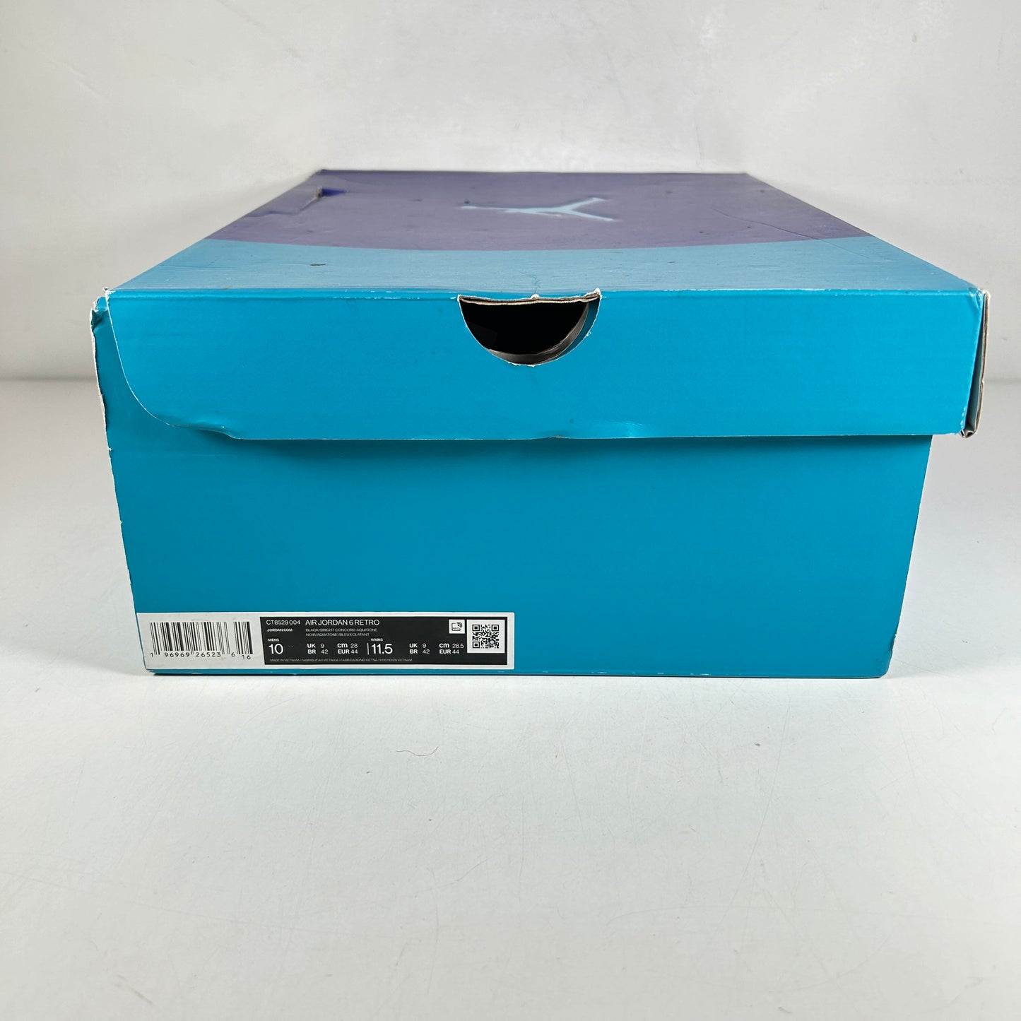 CT8529 004 Jordan 6 Retro Aqua [USED] - 10 M (Used)