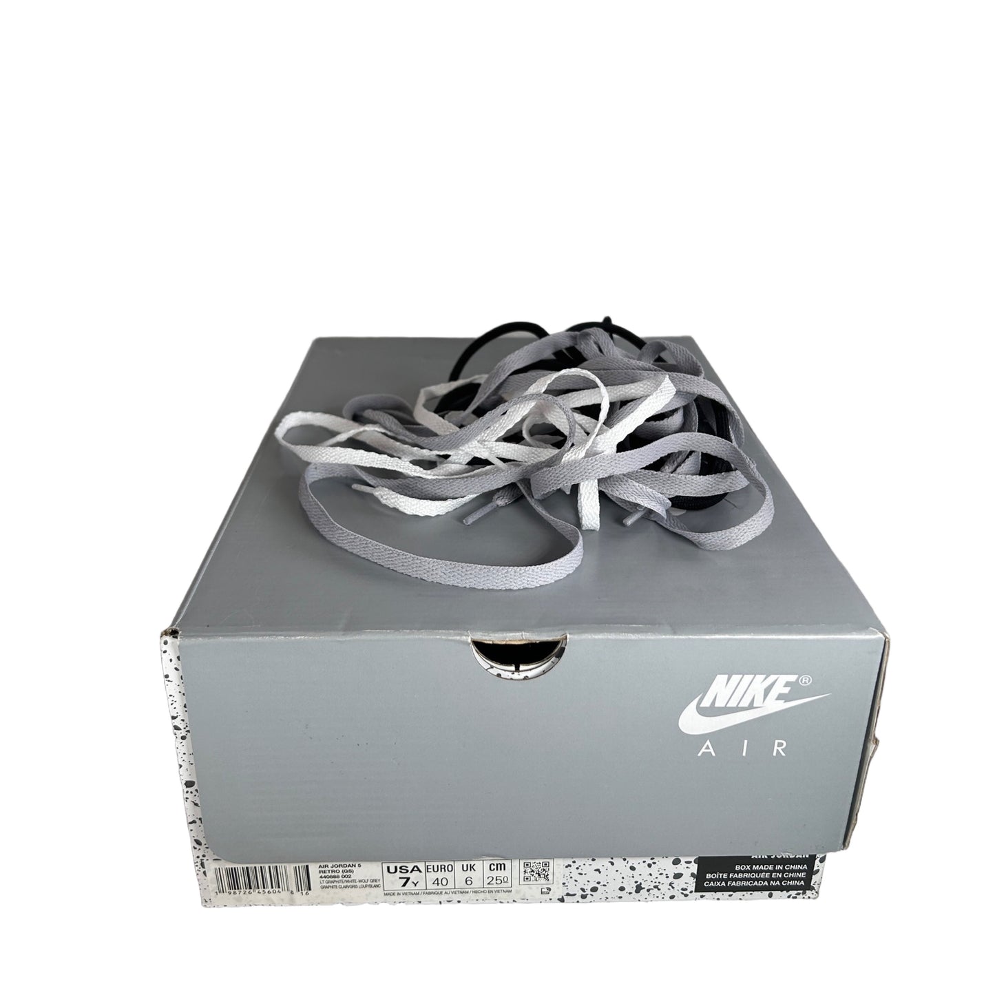 440888 002 Air Jordan 5 Retro Wolf Grey (2026) (GS) [USED] - 7 Y (Used)