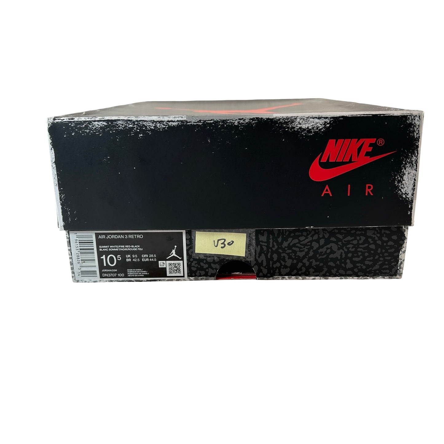 DN3707 100 Jordan 3 Retro White Cement Reimagined [USED] - 10.5 M (Used30)