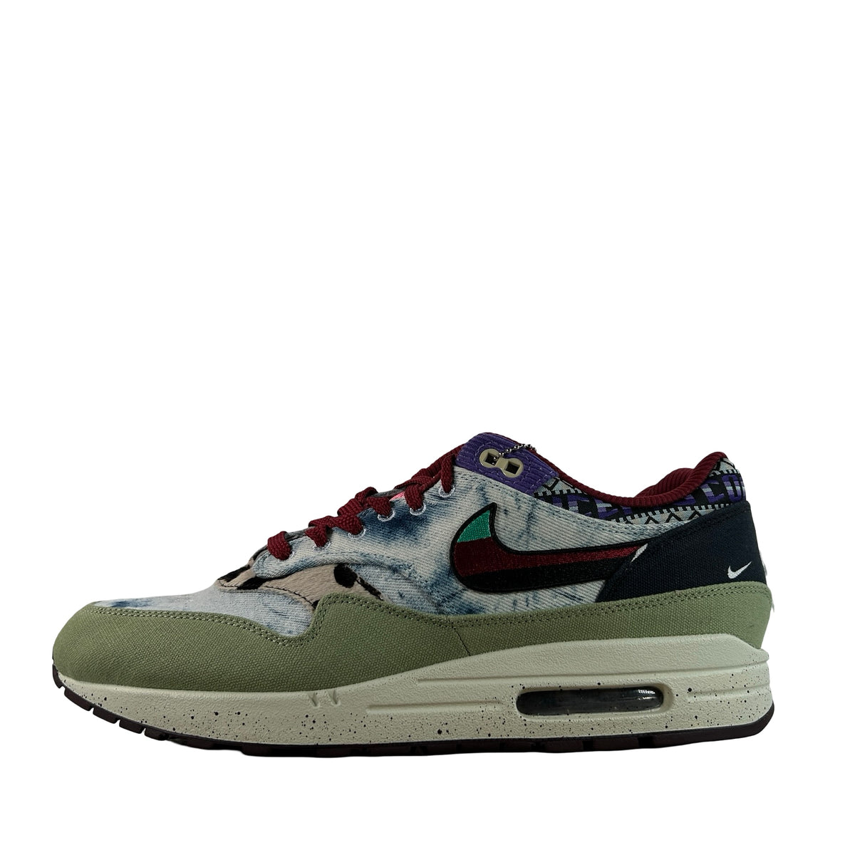 DN1803 300 Nike Air Max 1 Concepts Denim Olive Canvas [USED] - 11.5 M (Used)