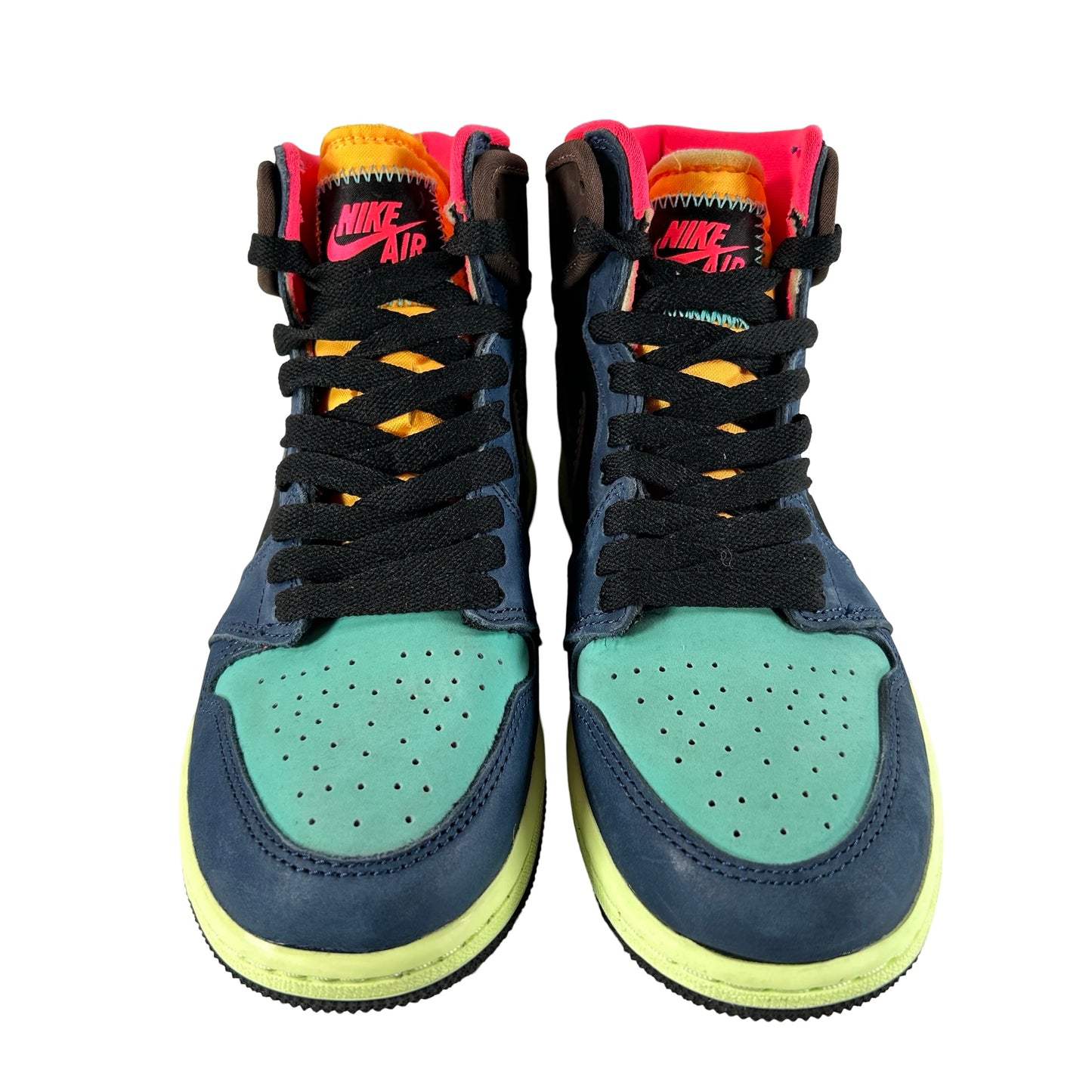 575441 201 Jordan 1 Retro High Tokyo Bio Hack (GS) [USED] - 4 Y (Used) (No Box)