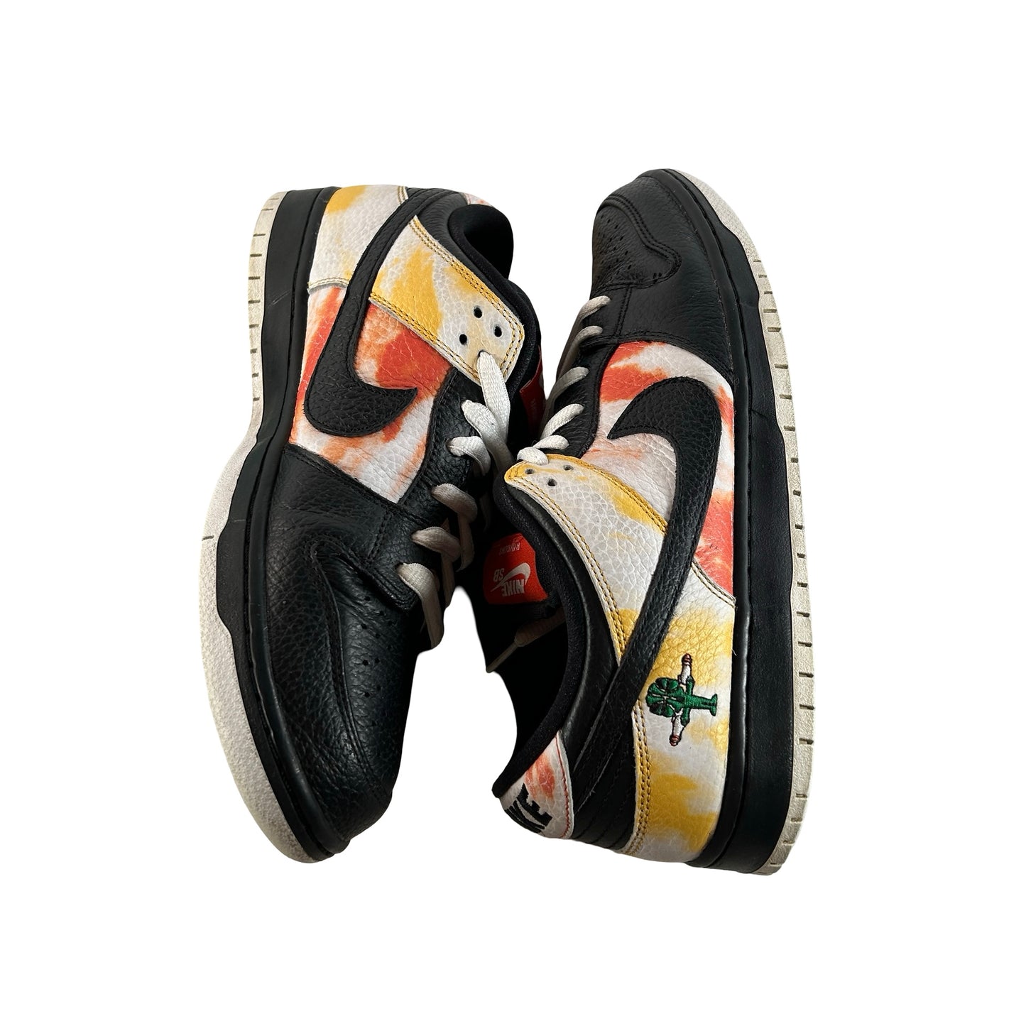 BQ6832 001 Nike SB Dunk Low Raygun Tie-Dye Black [USED] - 10 M (Used2)
