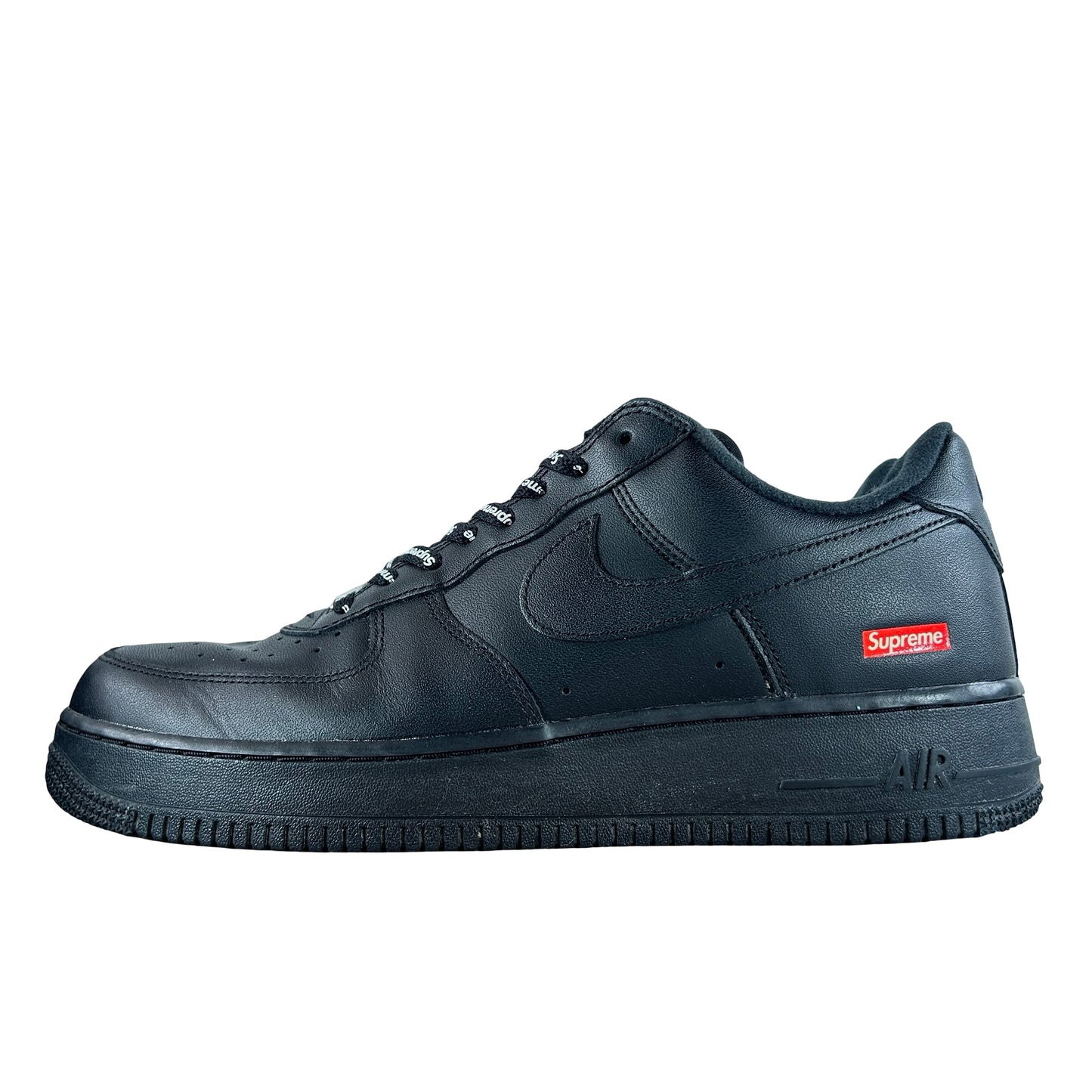 CU9225 001 Air Force 1 Low Supreme Black [USED] - 10.5 M (Used2)