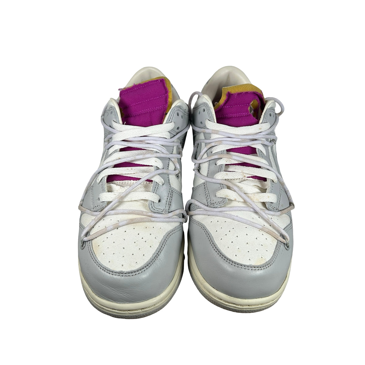 DM1602 118 Nike Dunk Low Off-White Lot 3 [USED] - 11 M (Used)