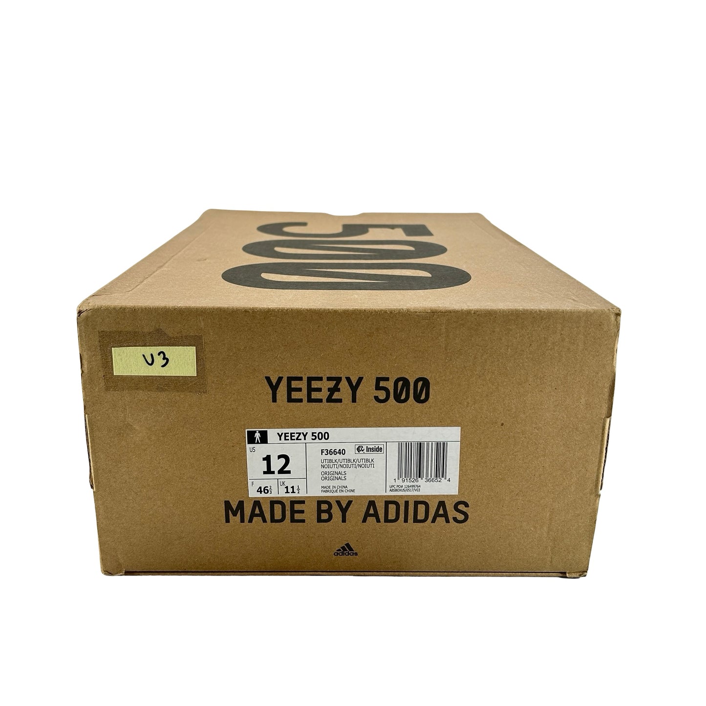 F36640 Adidas Yeezy 500 Utility Black [USED] - 12 M (Used3)