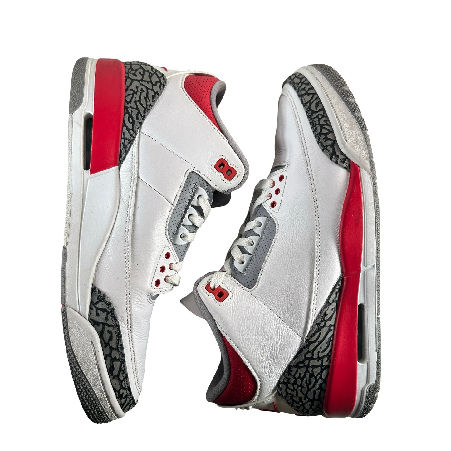 DN3707 160 Jordan 3 Retro Fire Red (2022) [USED] - 11 M (Used11)