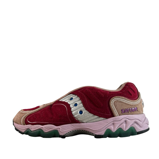 S70922 1 Saucony Matrix Jae Tips No Shoes In The House Burgundy [USED] - 10.5 M (Used) (No Box)
