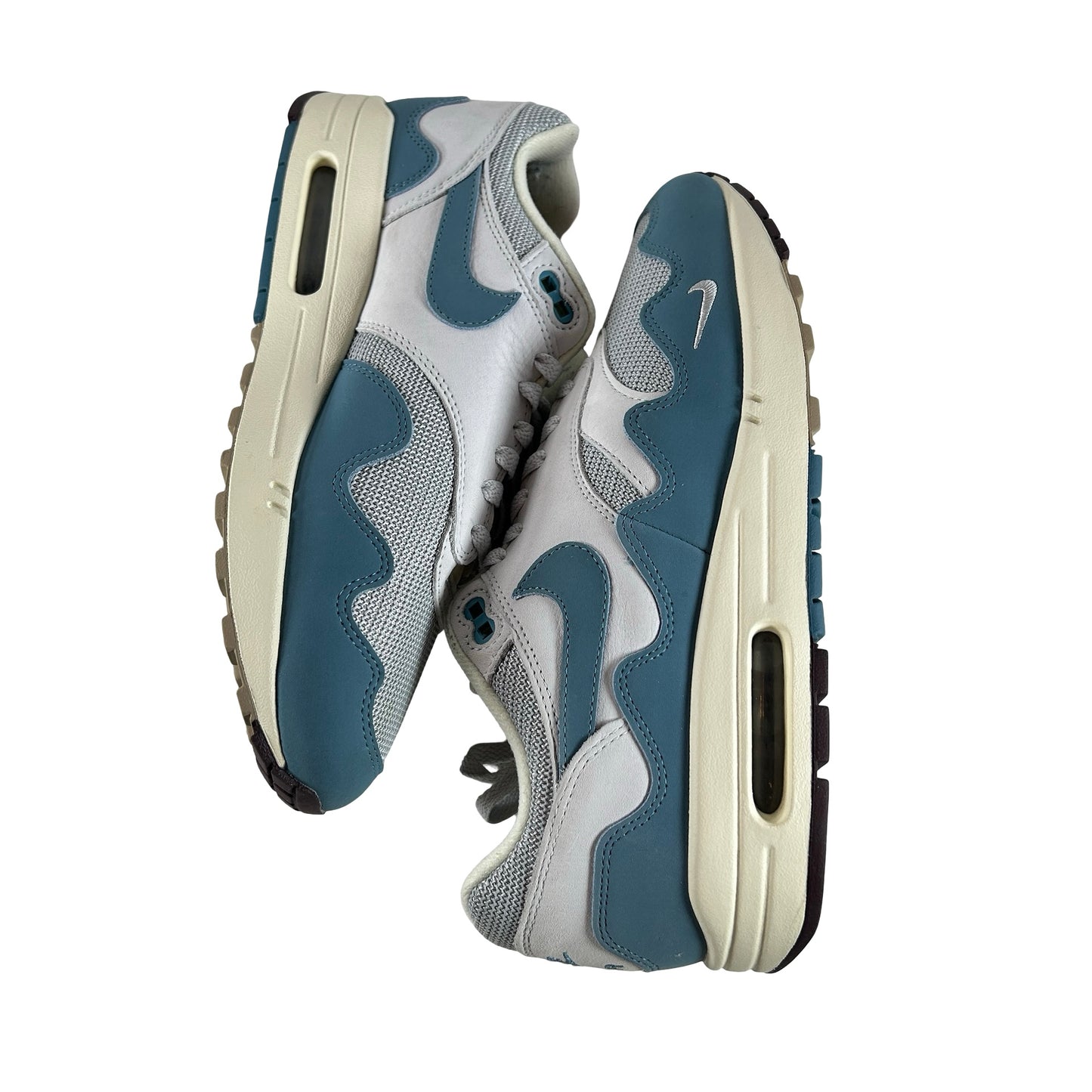 DH1348 004 Nike Air Max 1 Patta Waves Noise Aqua [USED] - 9.5 M (Used3)