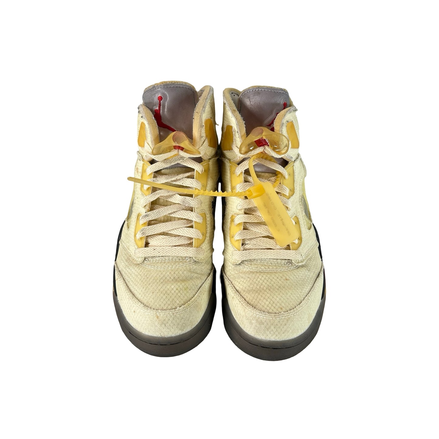 DH8565 100 Jordan 5 Retro Off-White Sail [USED] - 7.5 M (Used5)