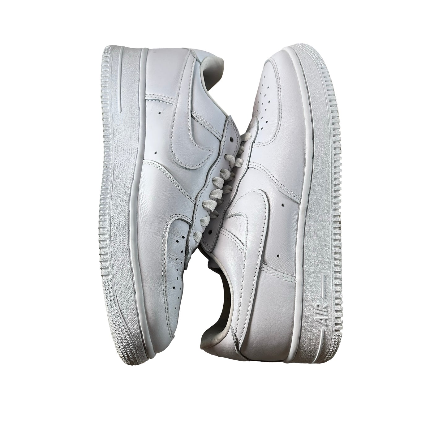 IV4501 100 Nike Air Force 1 Low '01 Triple White [USED] - 9 M (Used) (No Box)