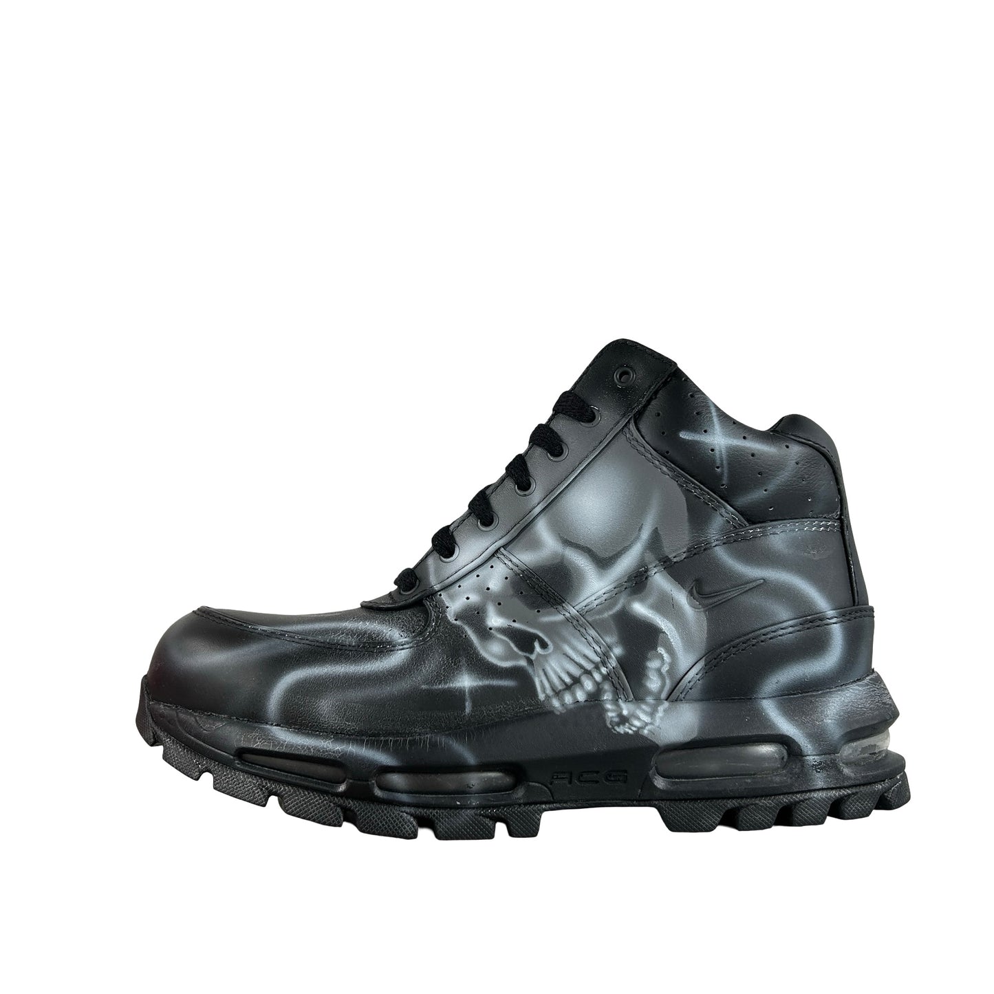 865031 009 Nike Air Max Goadome Black x STFU OG Black - 7.5 M