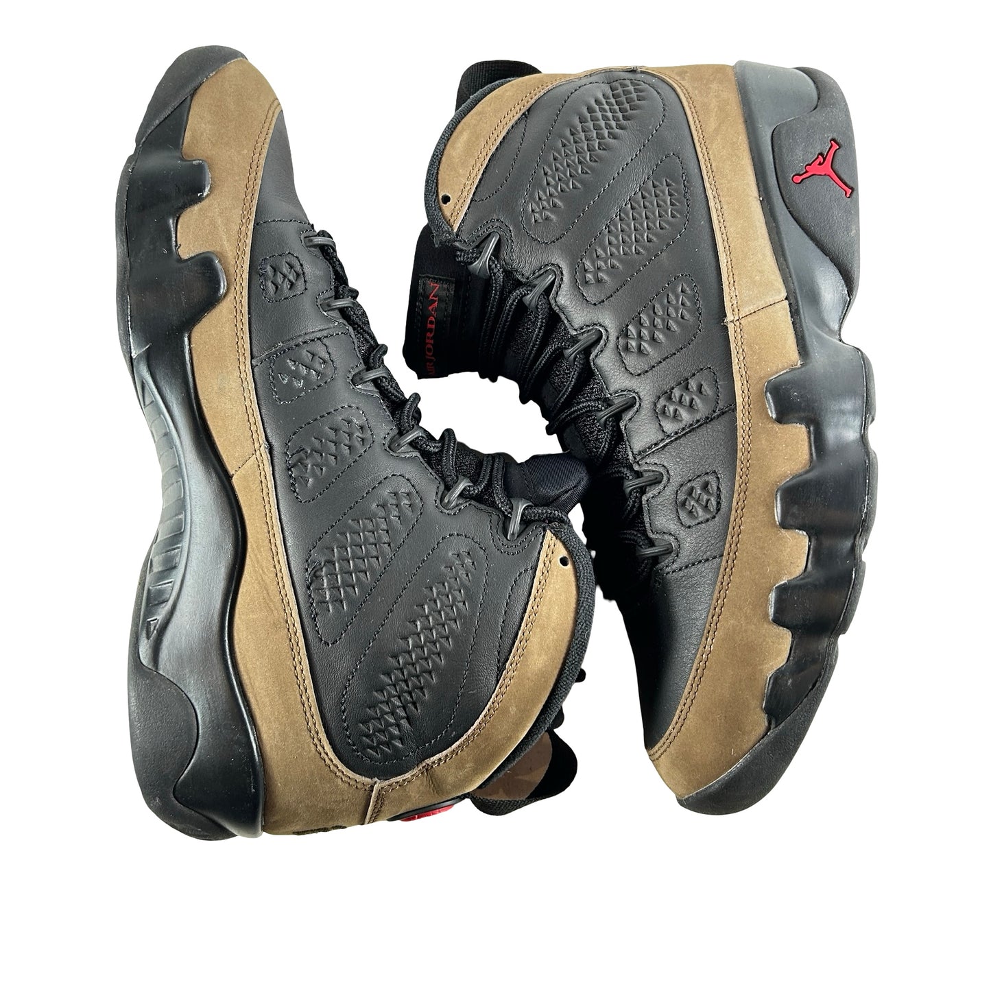 HV4794 030 Air Jordan 9 Retro Olive (2024) [USED] - 9.5 M (Used8)