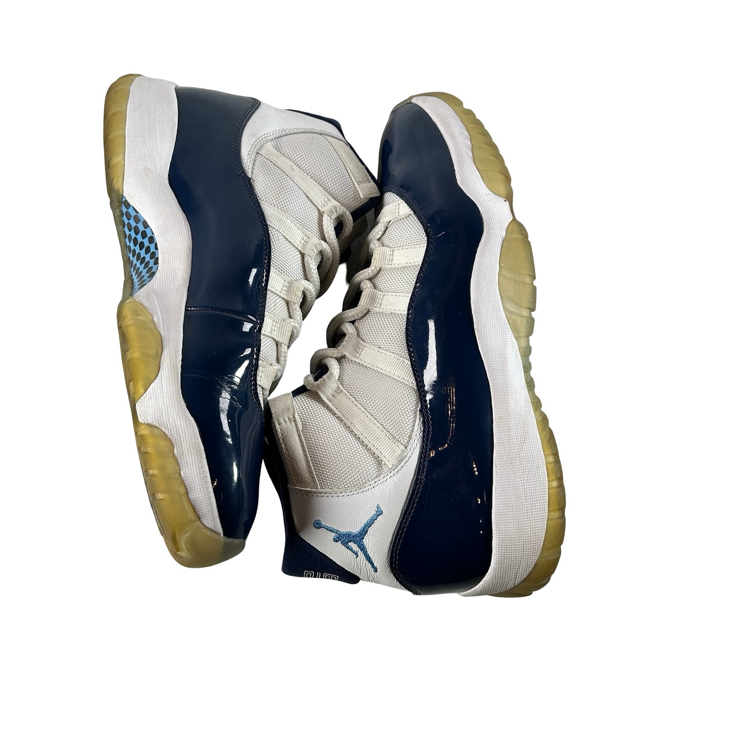 378037 123 Jordan 11 Retro UNC Win Like 82 [USED] - 9.5 M (Used) (No Box)