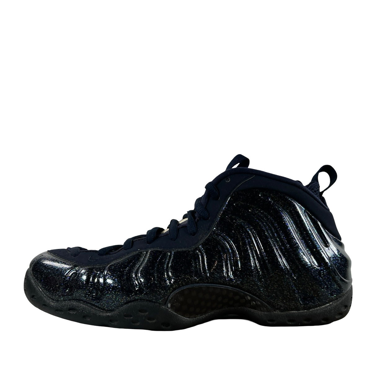 AA3963 400 Nike Air Foamposite One Obsidian Glitter (Women's) [USED] - 11.5 W (Used) (No Box) (Replace Insole)
