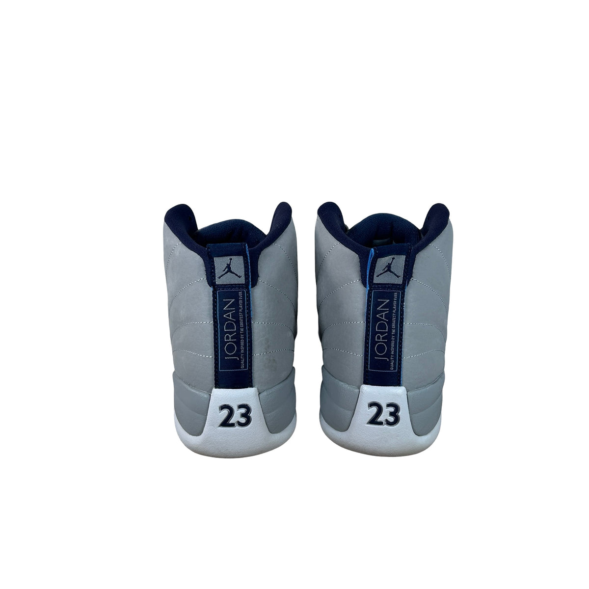 130690 007 Jordan 12 Retro Grey University Blue [USED] - 11 M (Used2)