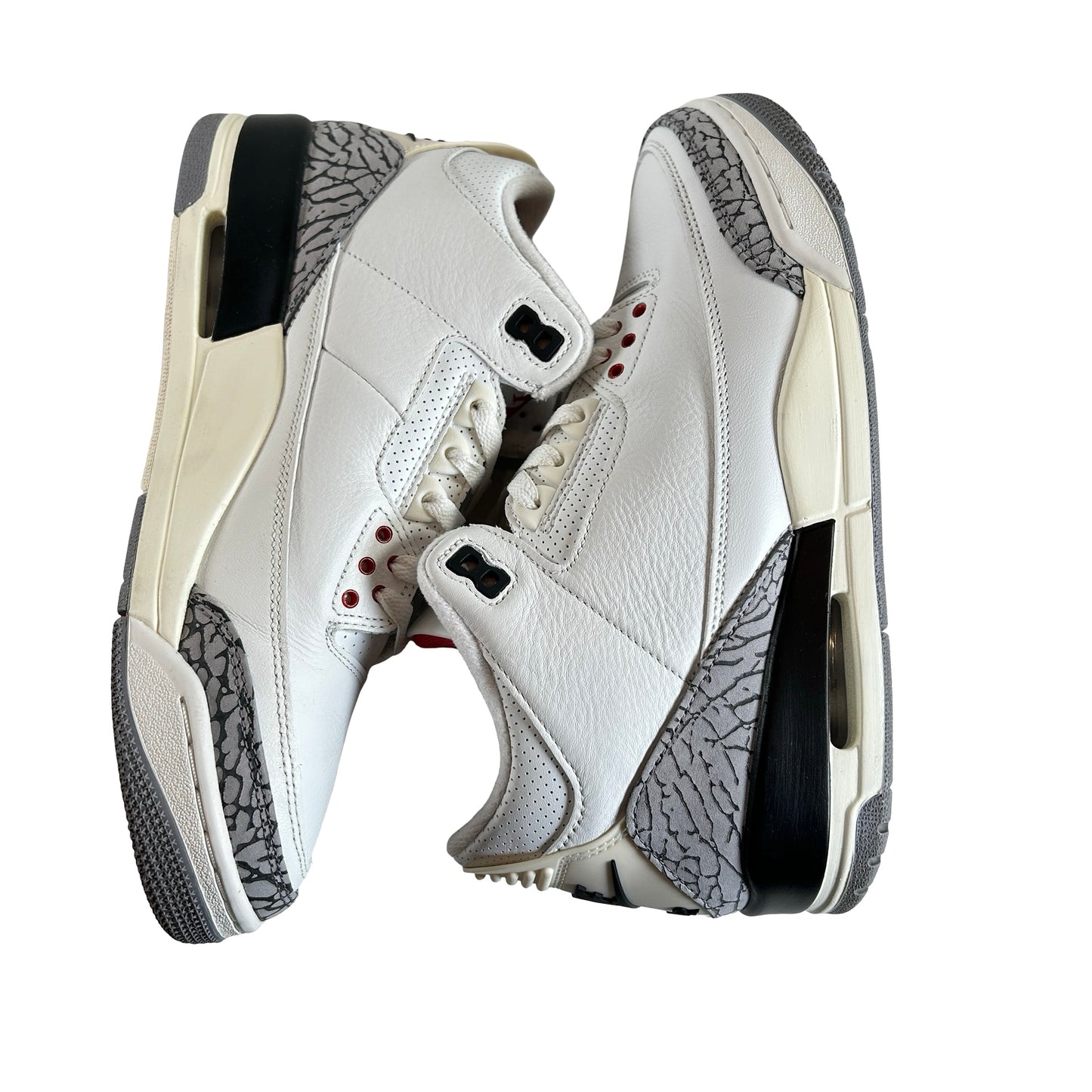 DN3707 100 Jordan 3 Retro White Cement Reimagined [USED] - 9 M (Used16)