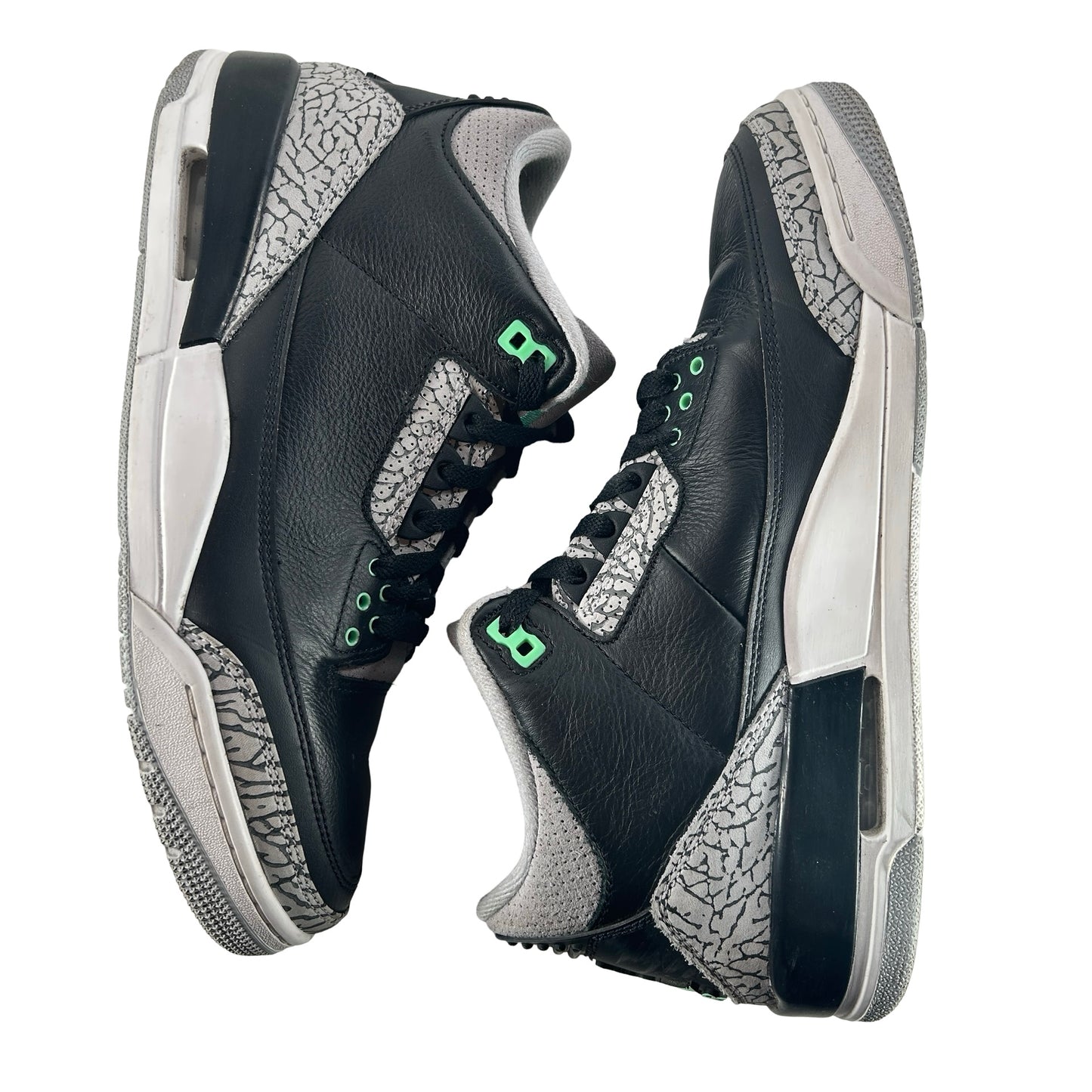 CT8532 031 Jordan 3 Retro Green Glow [USED] - 10 M (Used4)