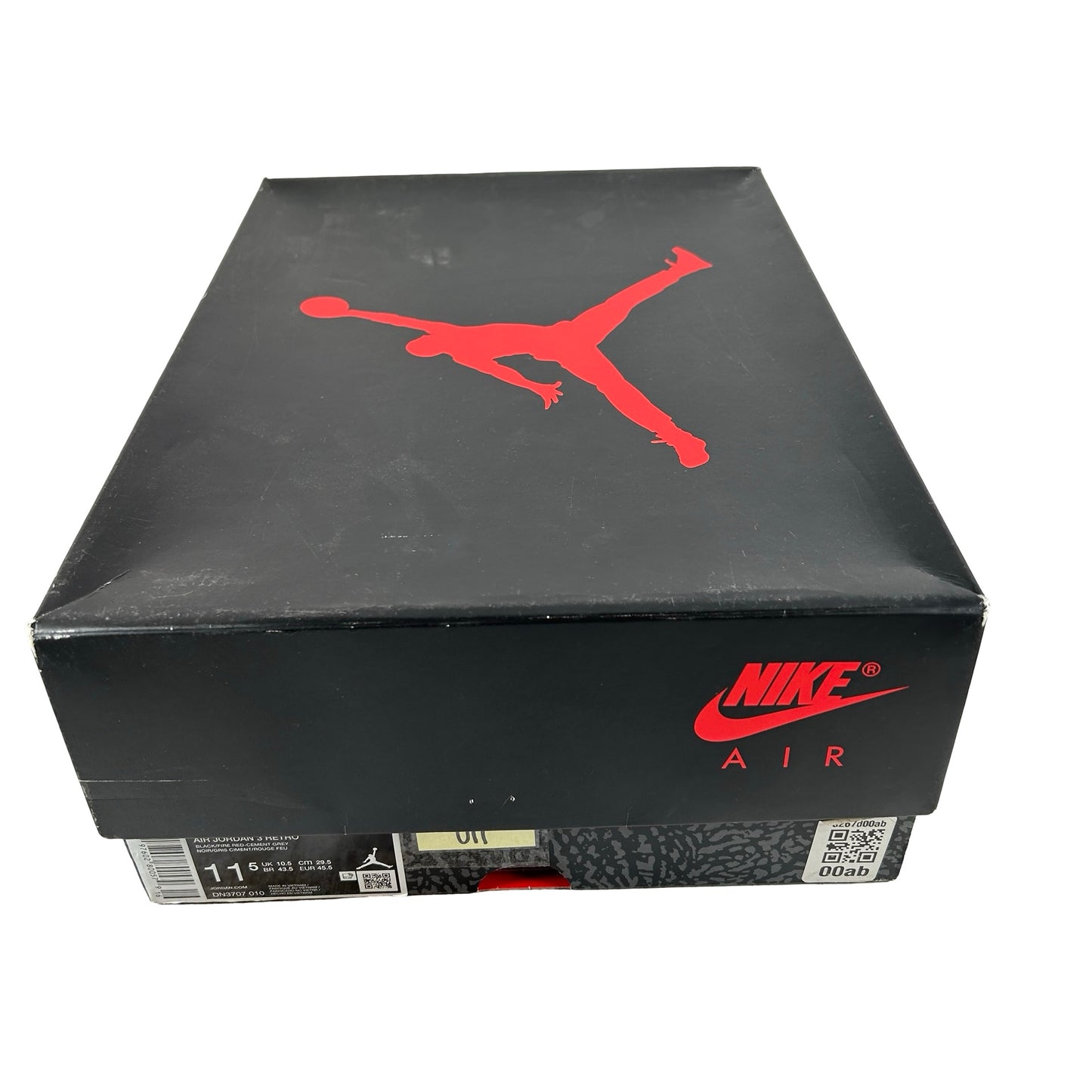 DN3707 010 Jordan 3 Retro Black Cement Reimagined (2024) [USED] - 11.5 M (Used11)