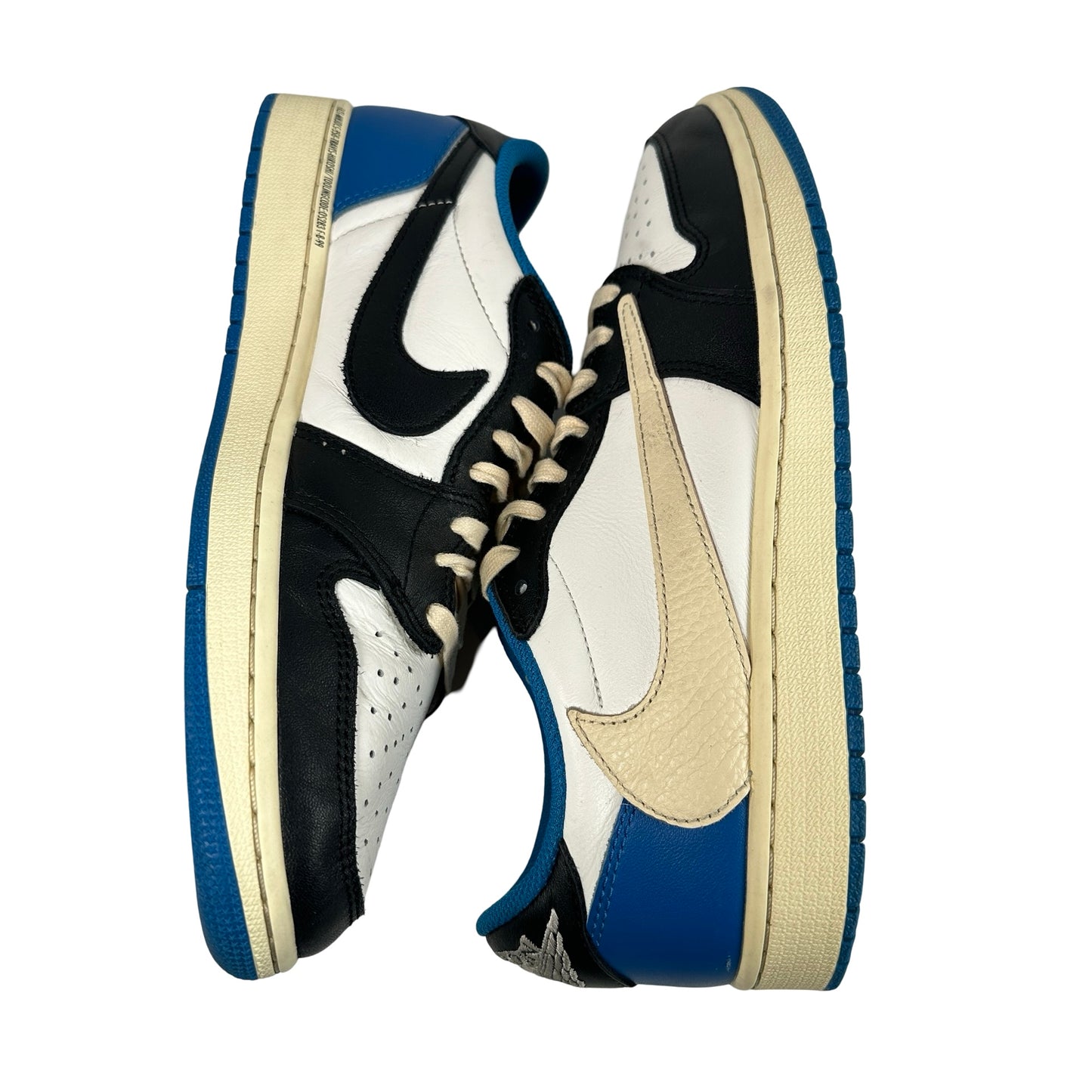 DM7866 140 Jordan 1 Low Fragment x Travis Scott [USED] - 9.5 M (Used) (No Box)