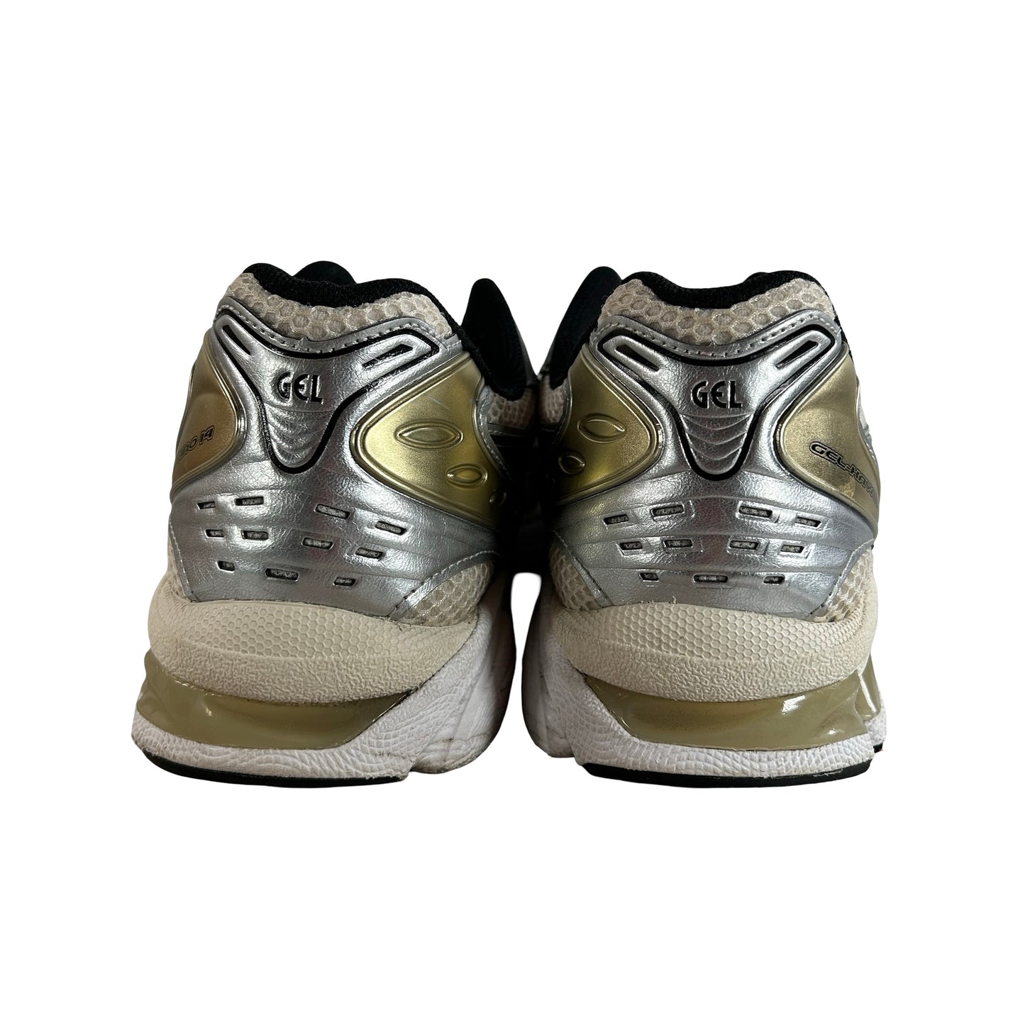 1203A537 200 ASICS Gel-Kayano 14 Birch Pure Silver [USED] - 11.5 M (Used)