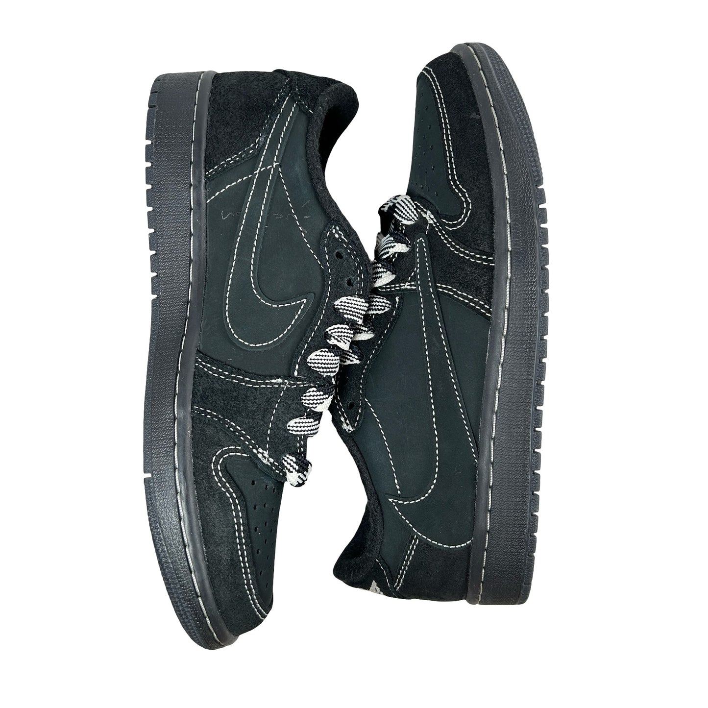DM7866 001 Jordan 1 Retro Low OG Travis Scott Black Phantom [USED] - 6.5 M (Used3)