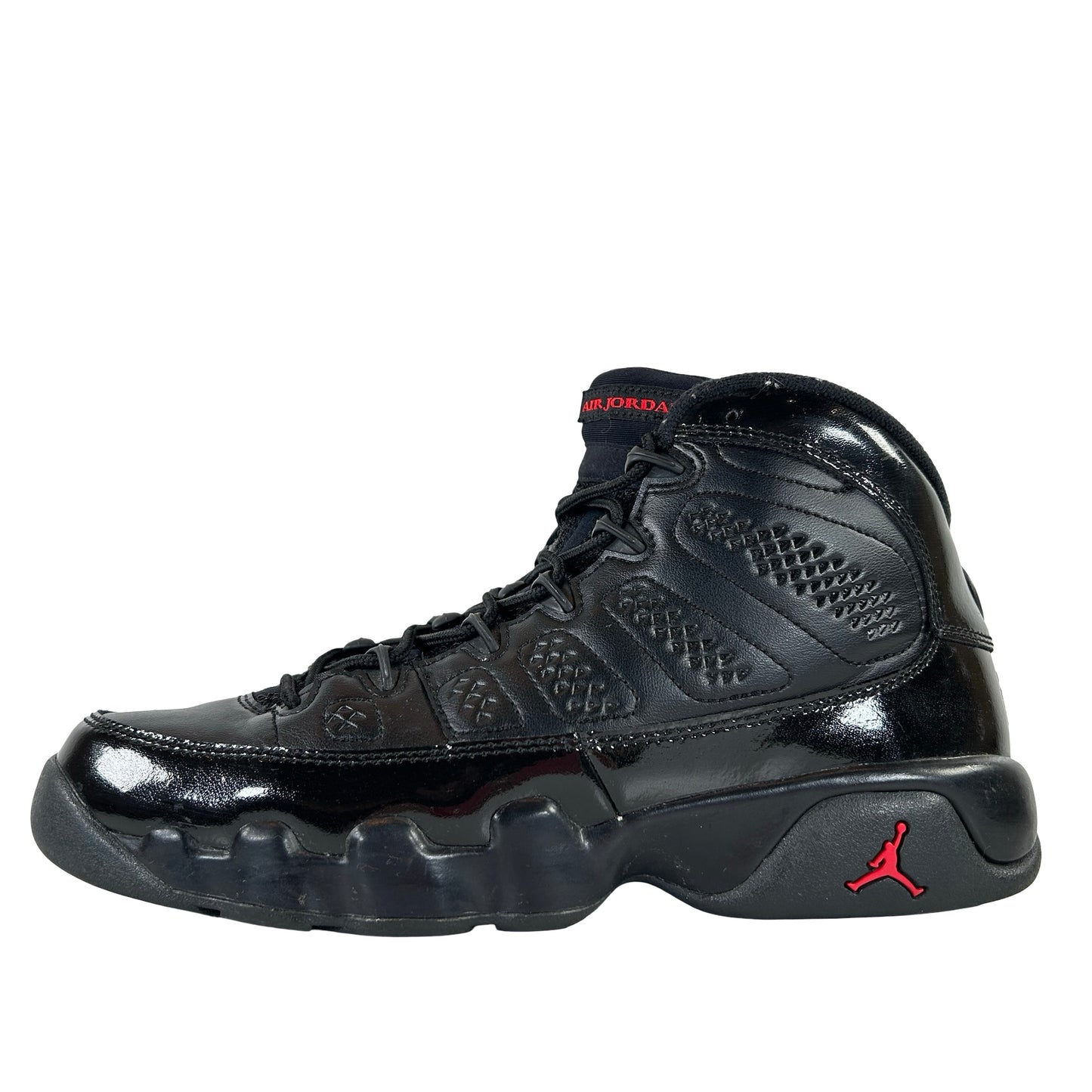 302359 014 Jordan 9 Retro Bred Patent (GS) [USED] - 7 Y (Used) (No Box)