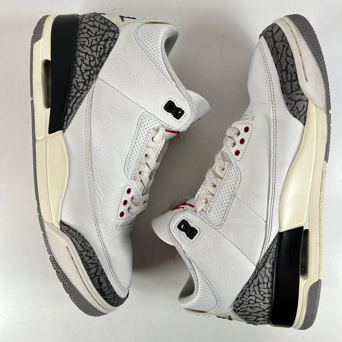 DN3707 100 Jordan 3 Retro White Cement Reimagined [USED] - 11 M (Used) (No Box)