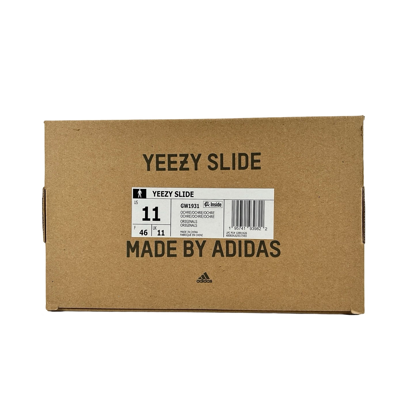 GW1931 Adidas Yeezy Slide Ochre [USED] - 11 M (Used)