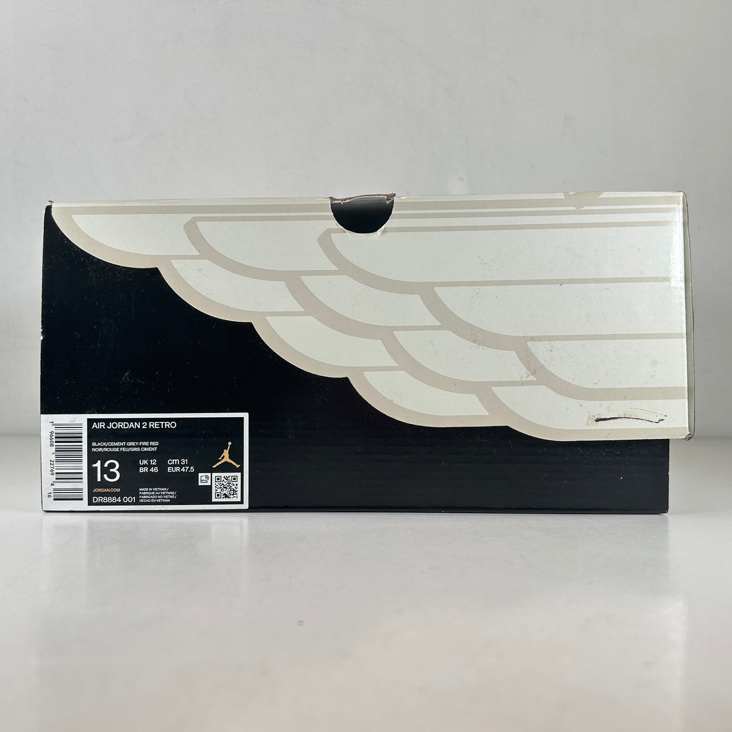 DR8884 001 Jordan 2 Retro Black Cement [USED] - 13 M (Used)