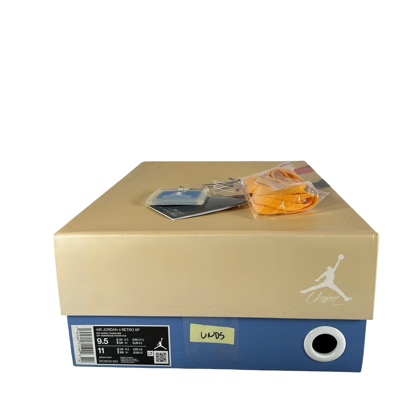 DC9533 001 Jordan 4 Retro Union Off Noir [USED] - 9.5 M (VNDS)