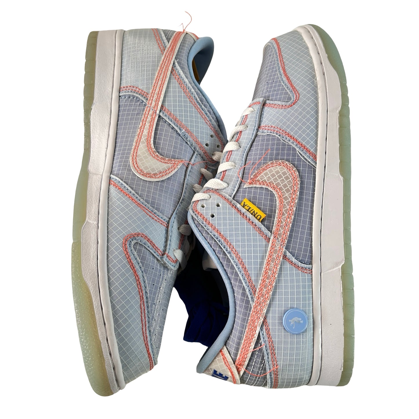 DJ9649 400 Nike Dunk Low Union Passport Pack Argon - 10.5 M (Yellowing2)