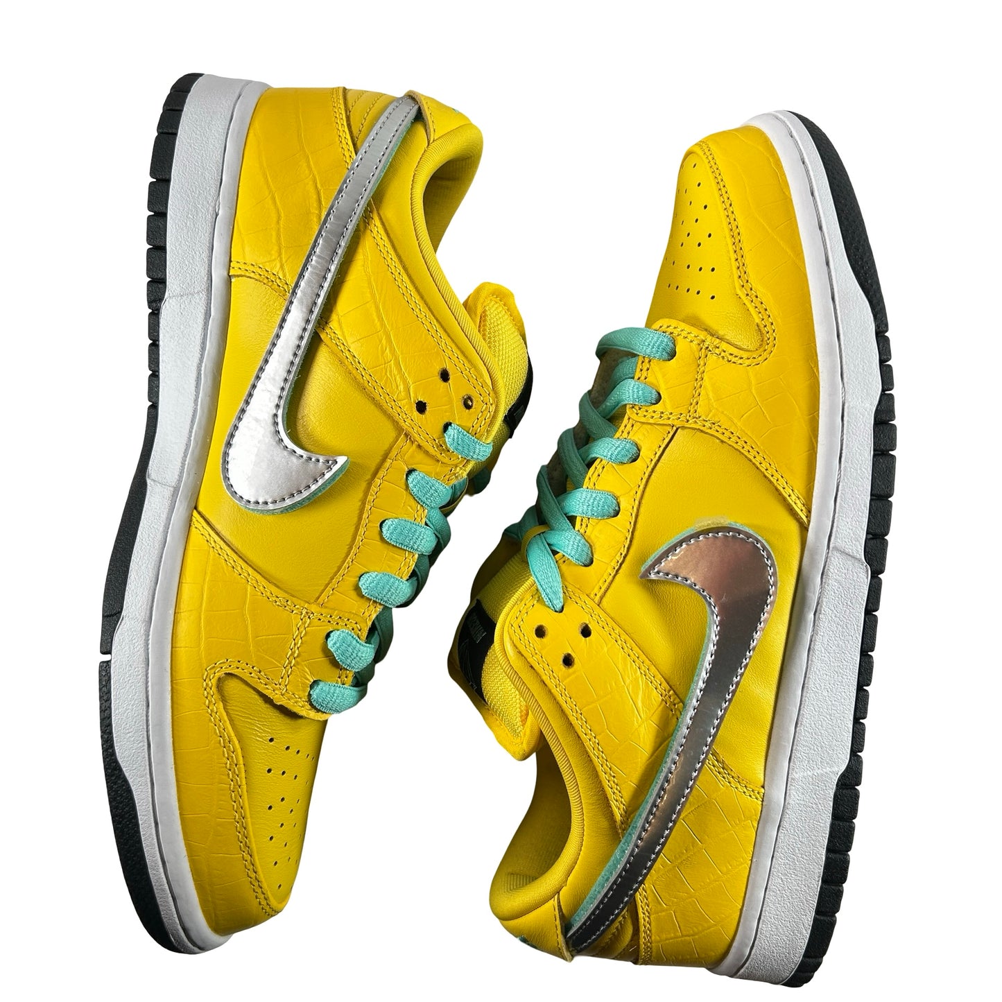 BV1310 700  Nike SB Dunk Low Diamond Supply Co Canary Diamond F&F [USED] - 9 M (VNDS)