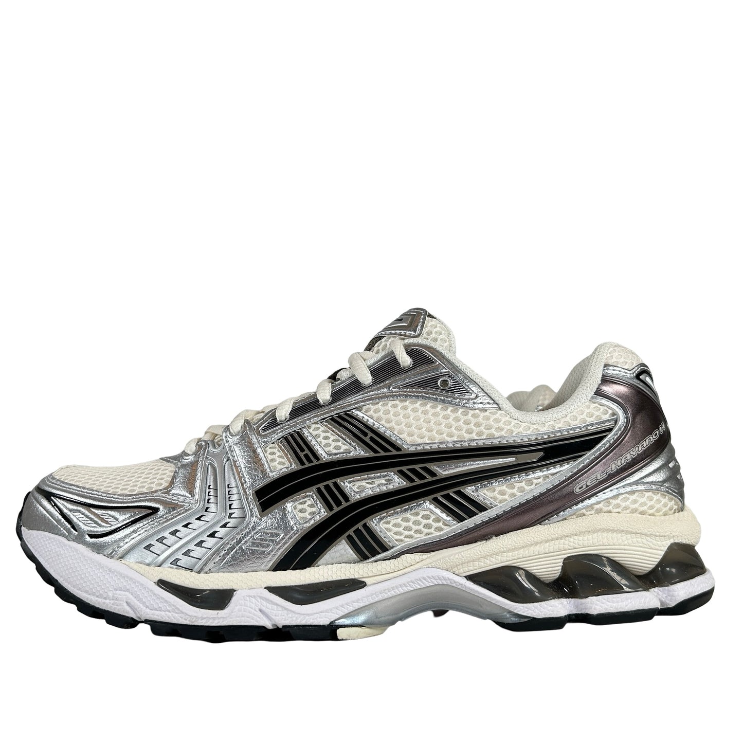 1201A019 108 ASICS Gel-Kayano 14 Cream Black Metallic Plum [USED] - 8.5 M (Used4)