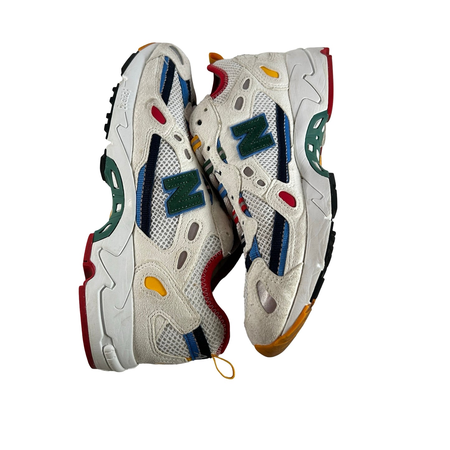 ML827ALD New Balance 827 Abzorb Aime Leon Dore White Multi [USED] - 8.5 M (Used)