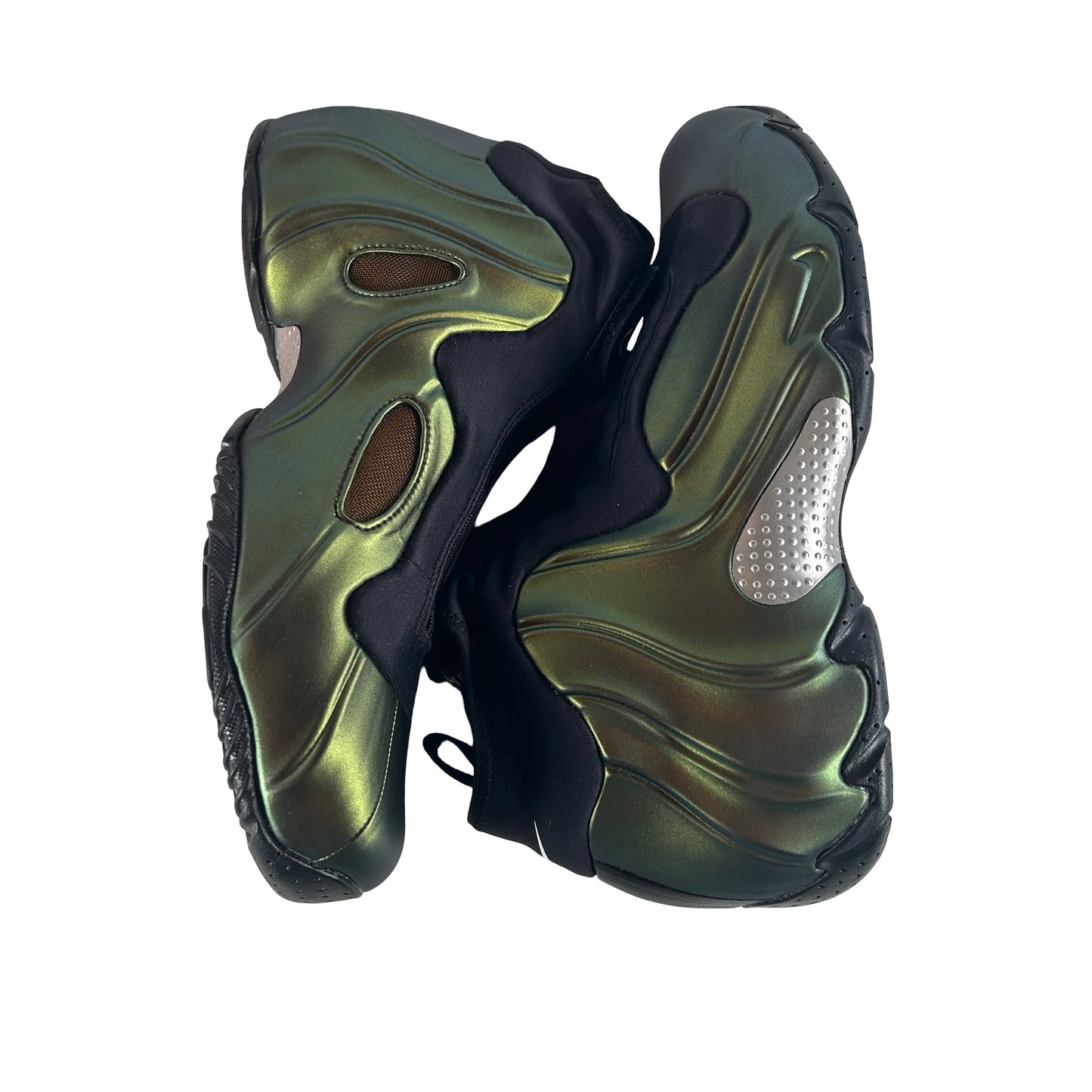 FV5582 700 Nike Air Flightposite Metallic Gold (2024) [USED] - 9 M (Used)