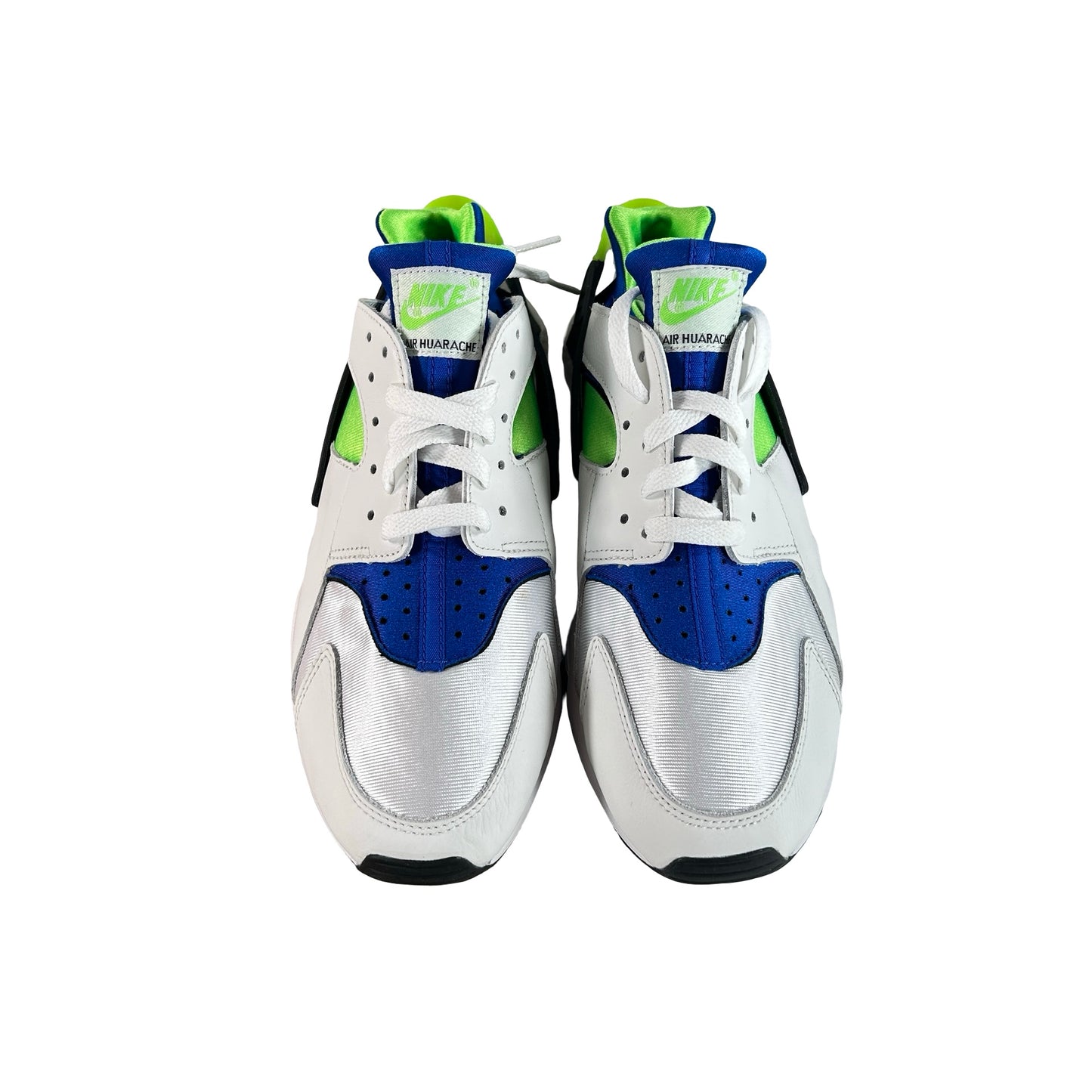 DD1068 100 Nike Air Huarache Scream Green (2021) [USED] - 9 M (Used)