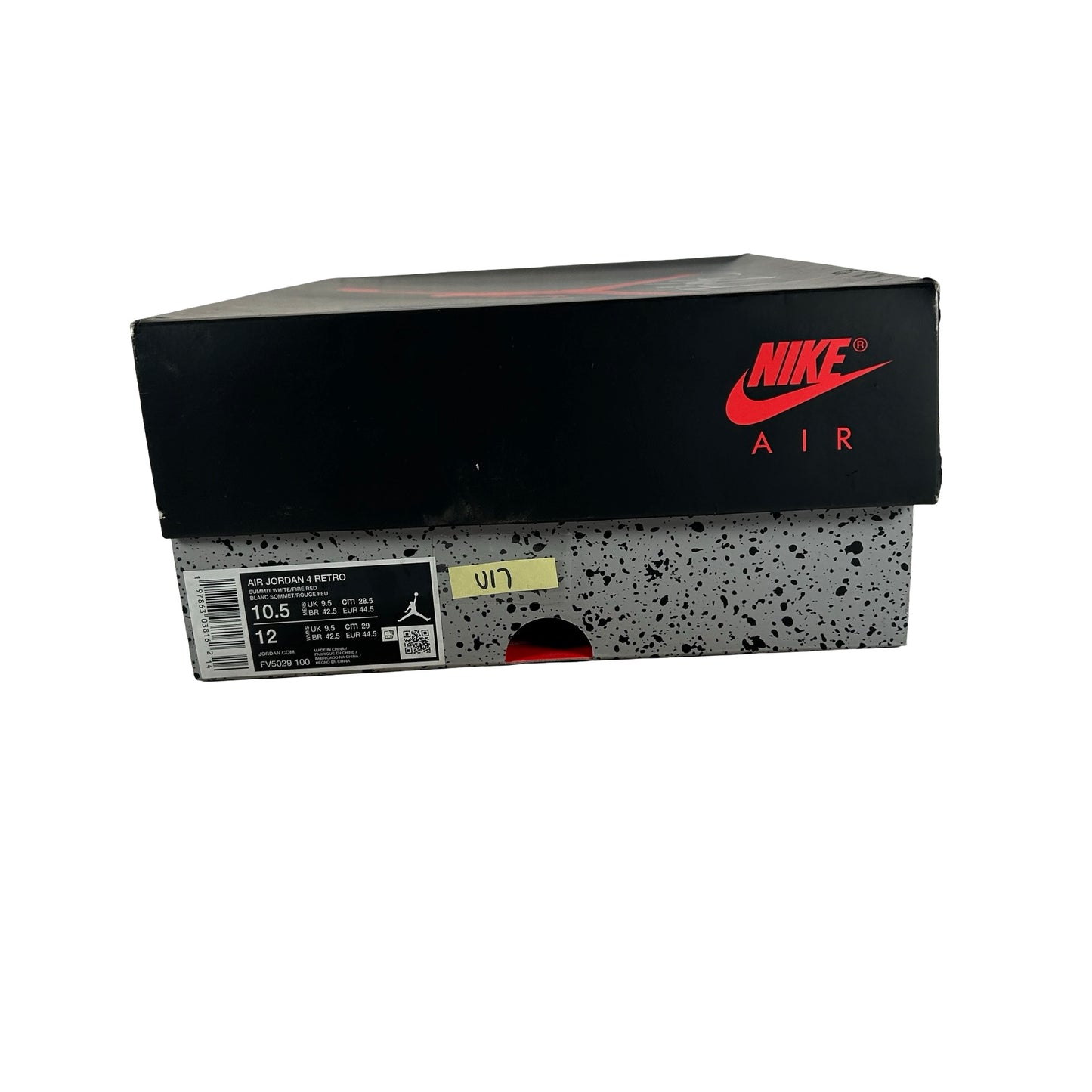 FV5029 100 Jordan 4 Retro White Cement (2025) [USED] - 10.5 M (Used17)