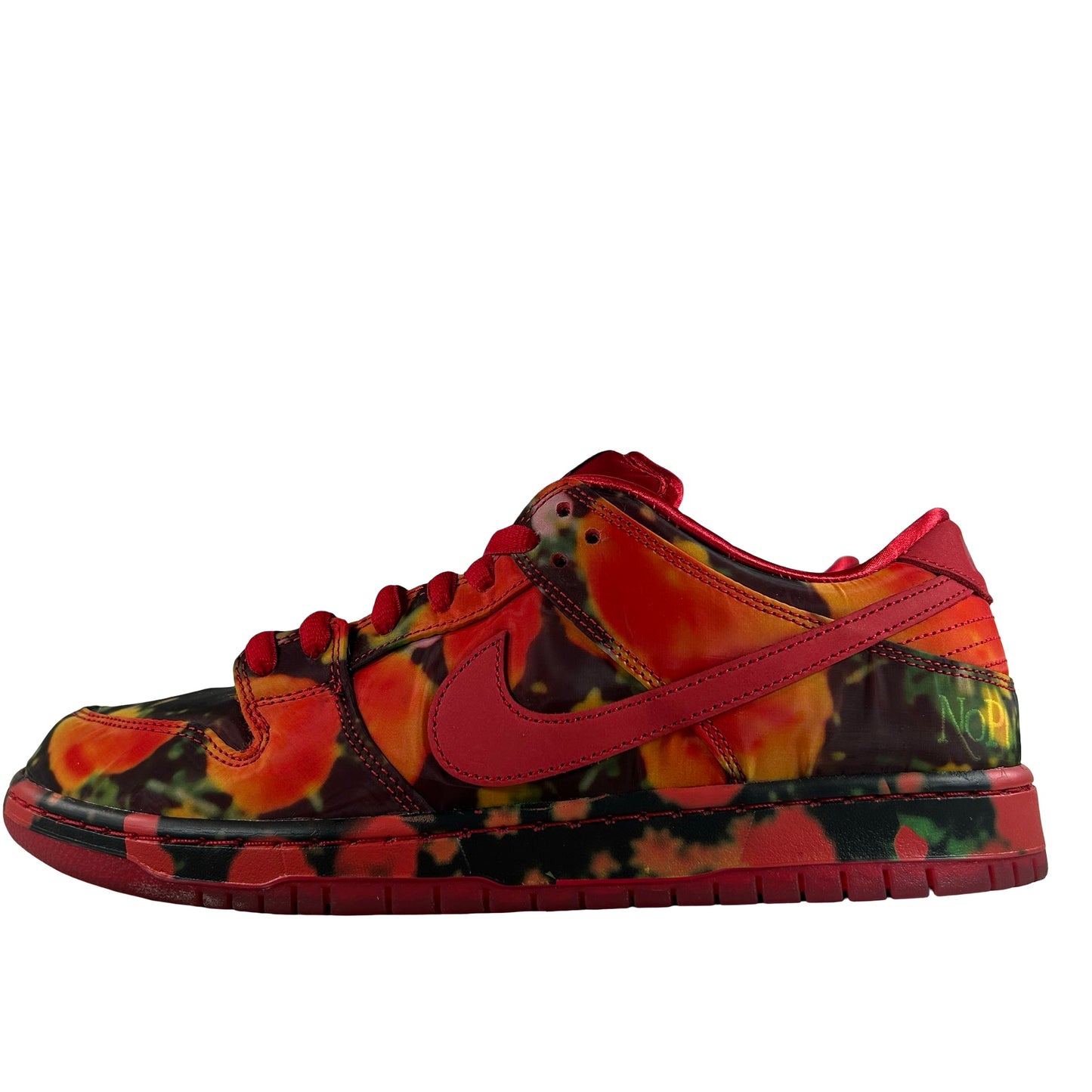 FZ1291 600 Nike SB Dunk Low The Wizard of Oz Poppy Field [USED] - 12 M (Used3)