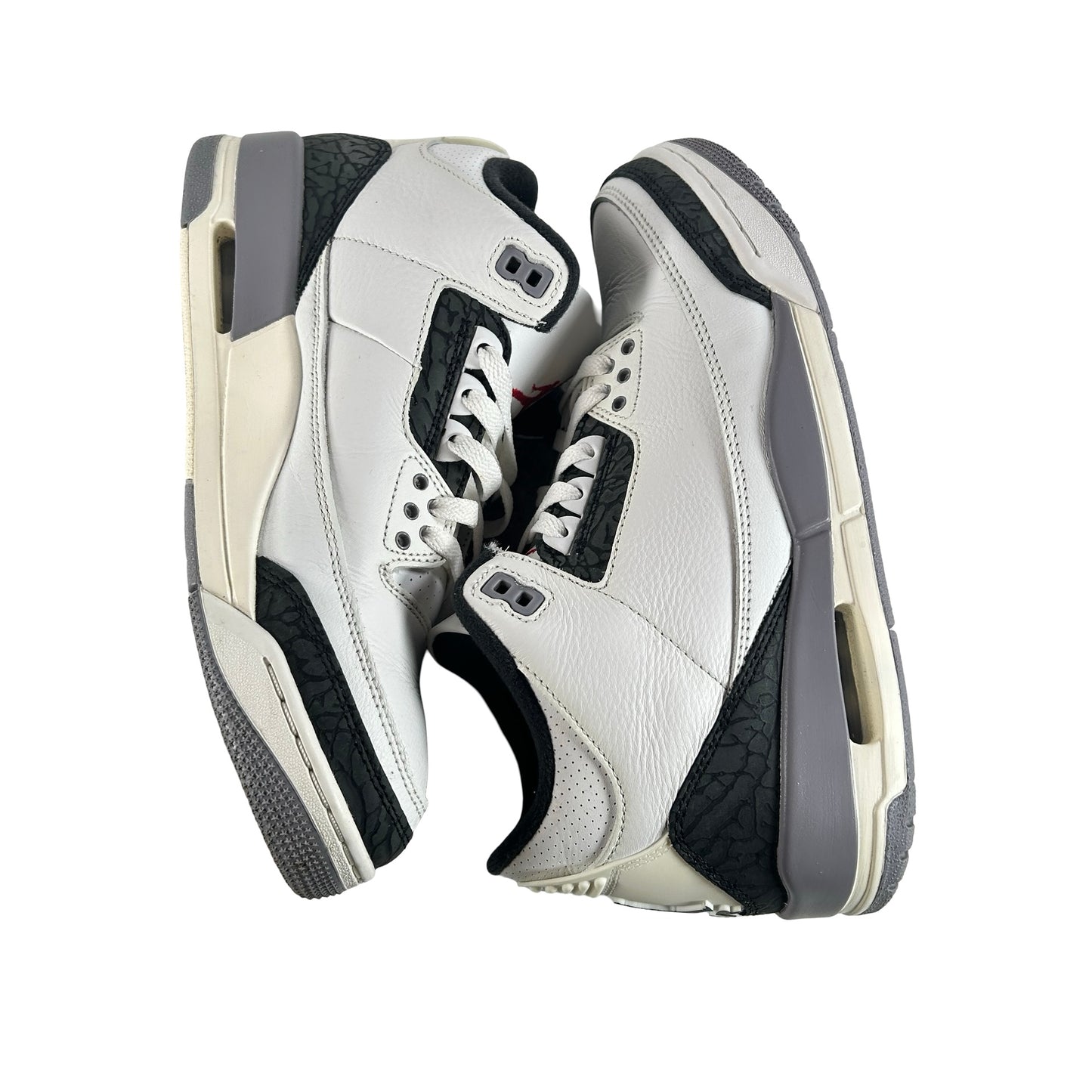 CT8532 106 Jordan 3 Retro Cement Grey [USED] - 8.5 M (Used2)