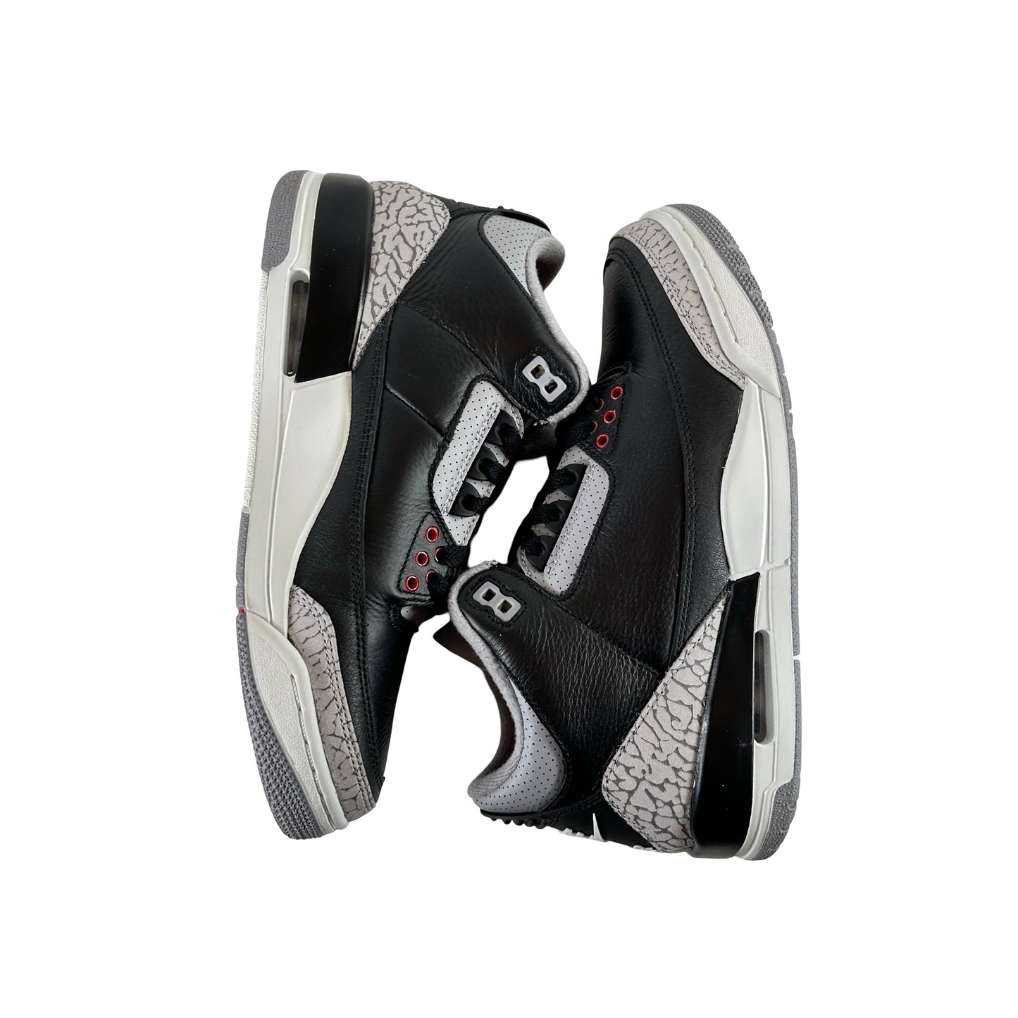 DN3707 010 Jordan 3 Retro Black Cement Reimagined (2024) [USED] - 7.5 (VNDS)