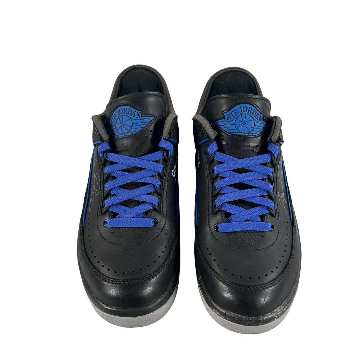 DJ4375 004 Jordan 2 Retro Low SP Off-White Black Blue [USED] - 9.5 M (Used3)