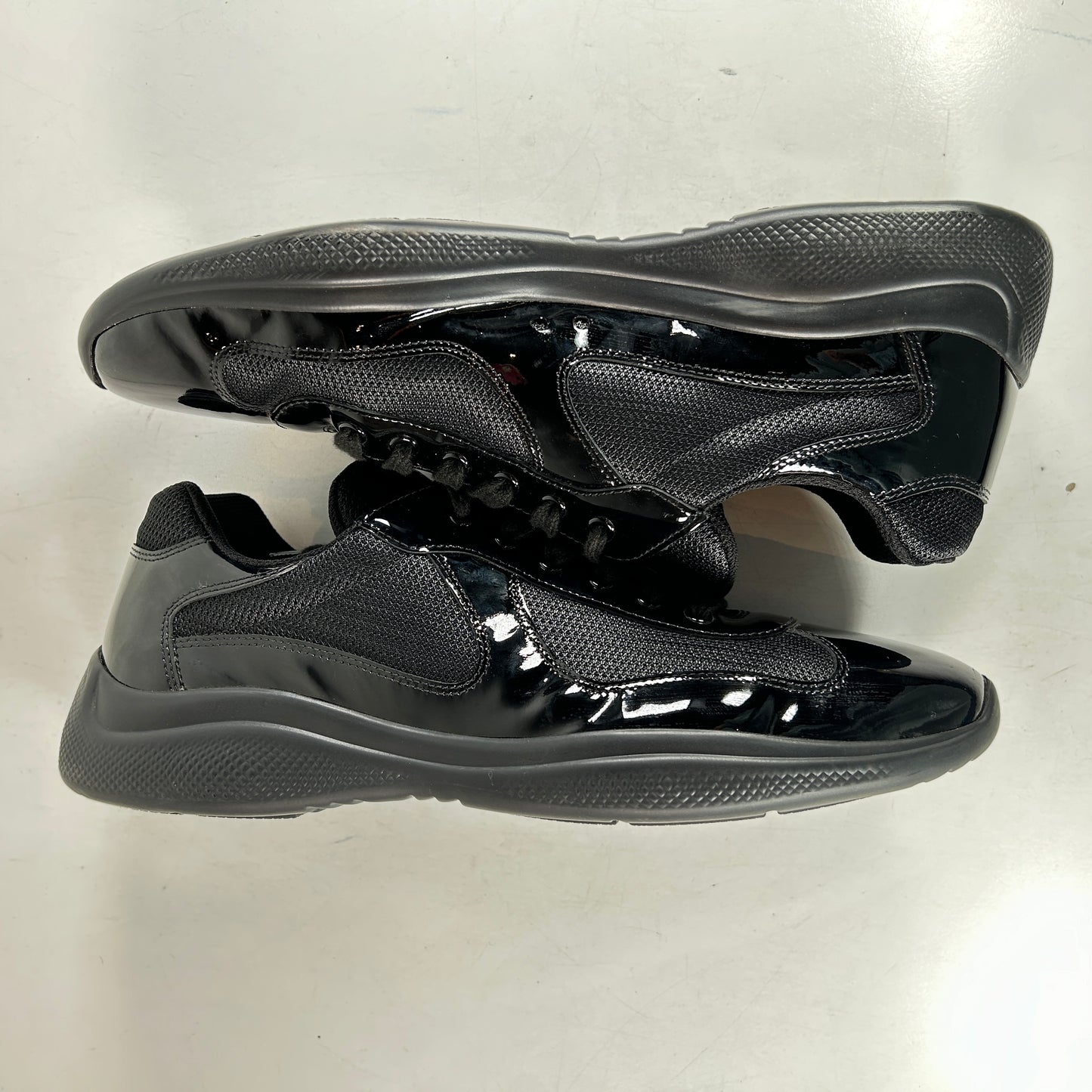 4E3400 ASZ F0002 Prada America's Cup Black [USED] - UK 11.5 / US 13 (Used)