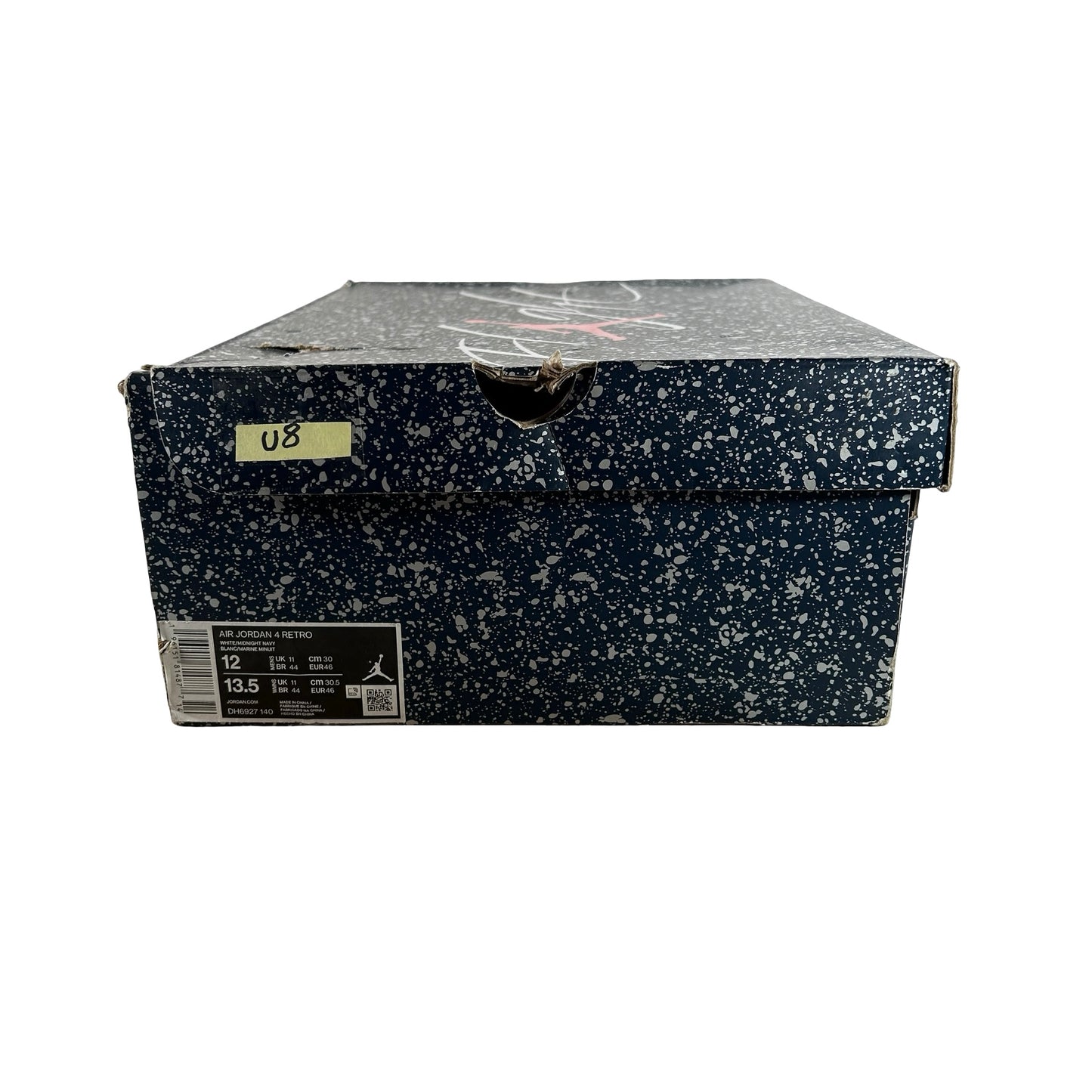 DH6927 140 Jordan 4 Retro Midnight Navy [USED] - 12 M (Used8)