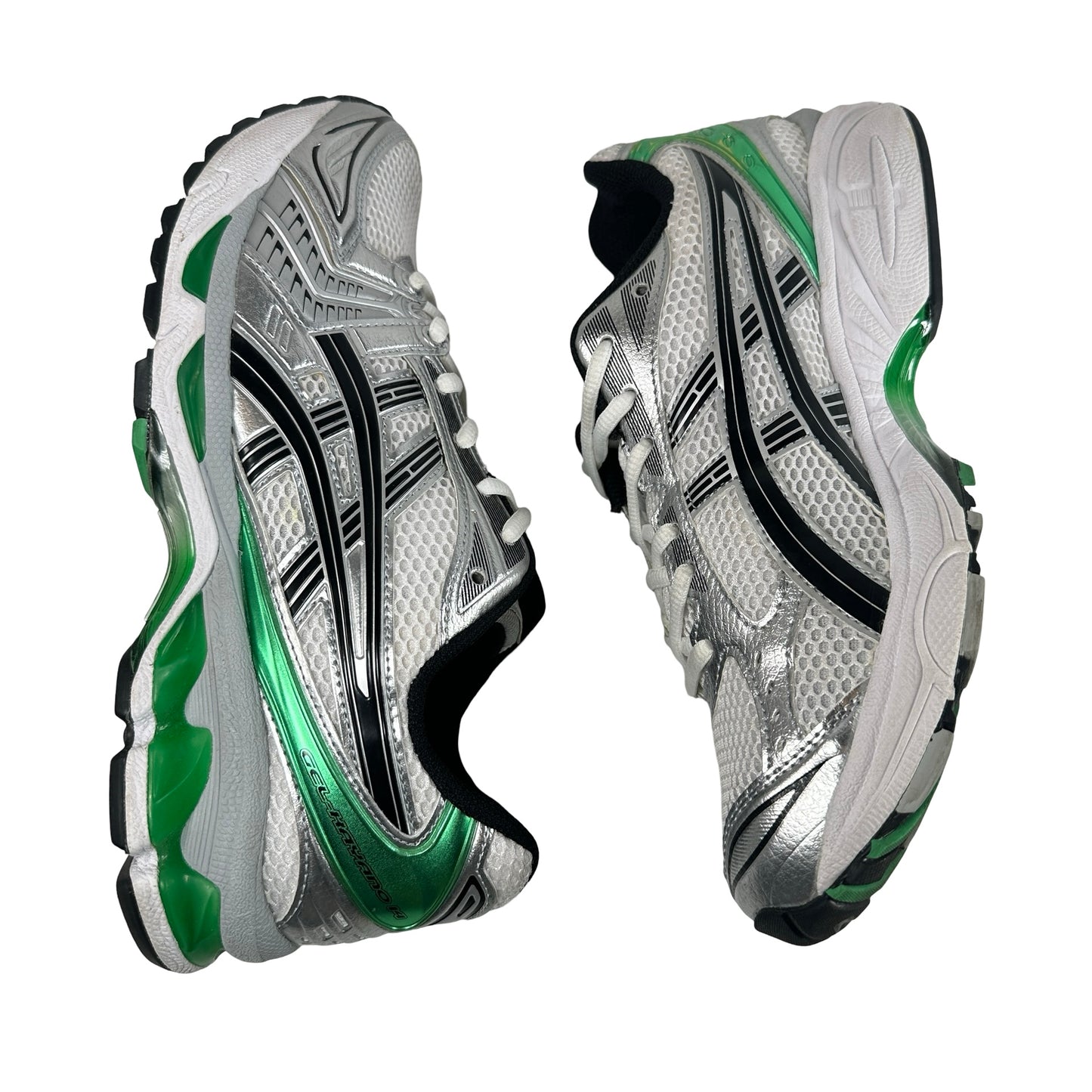 1201A019 110 ASICS Gel-Kayano 14 White Malachite Green [USED] - 8.5 M (Used)