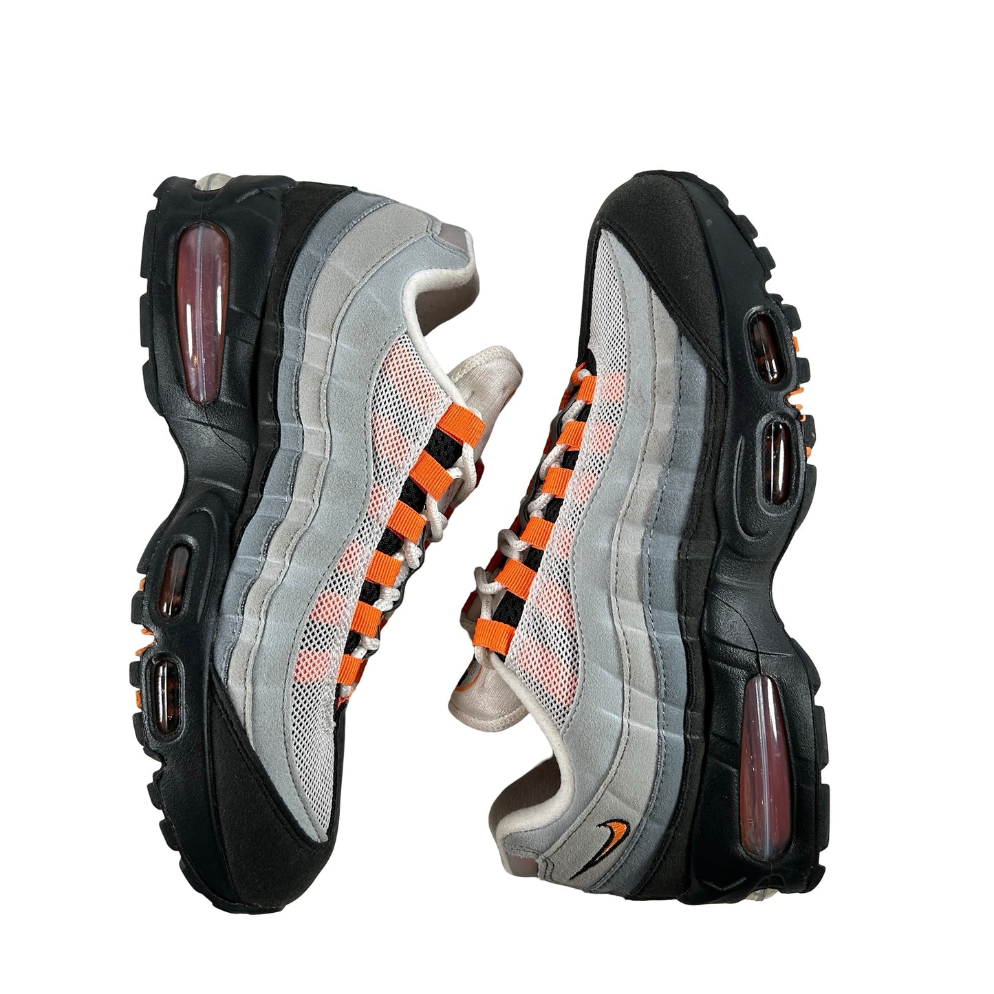 HM4740 101 Nike Air Max 95 OG Big Bubble Bright Mandarin 2.0 (2025) [USED] - 7.5 M (Used) (No Box)