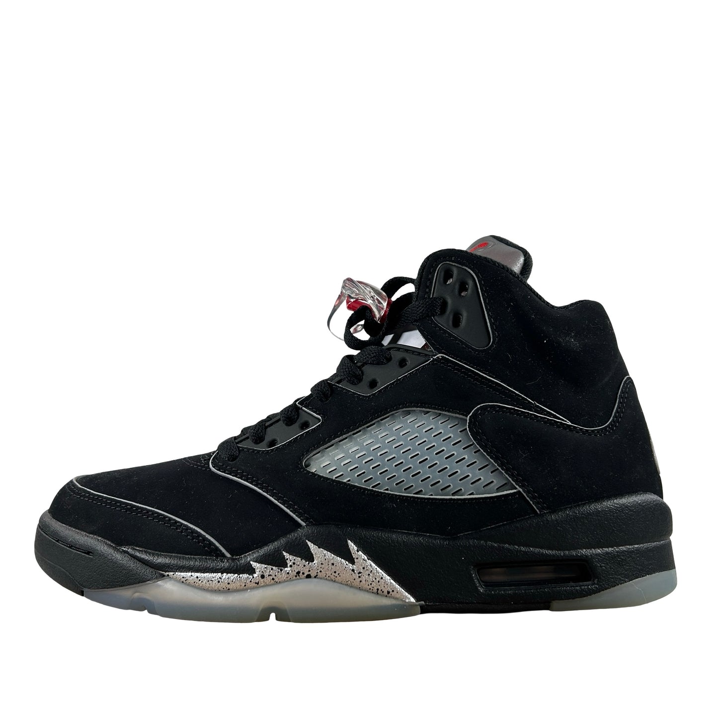 HF3975 001 Jordan 5 Retro OG Black Metallic Reimagined - 8 M (Yellowing)
