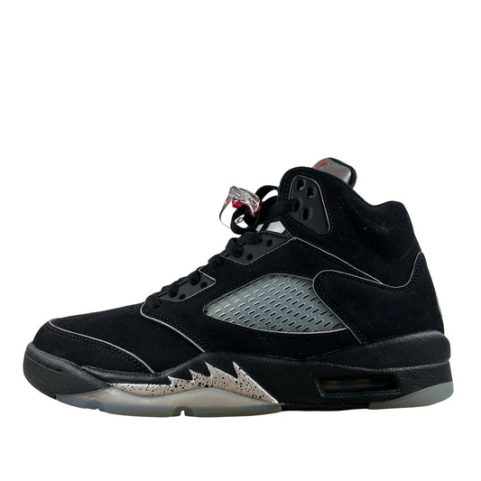 HF3975 001 Jordan 5 Retro OG Black Metallic Reimagined - 8 M (Yellowing)