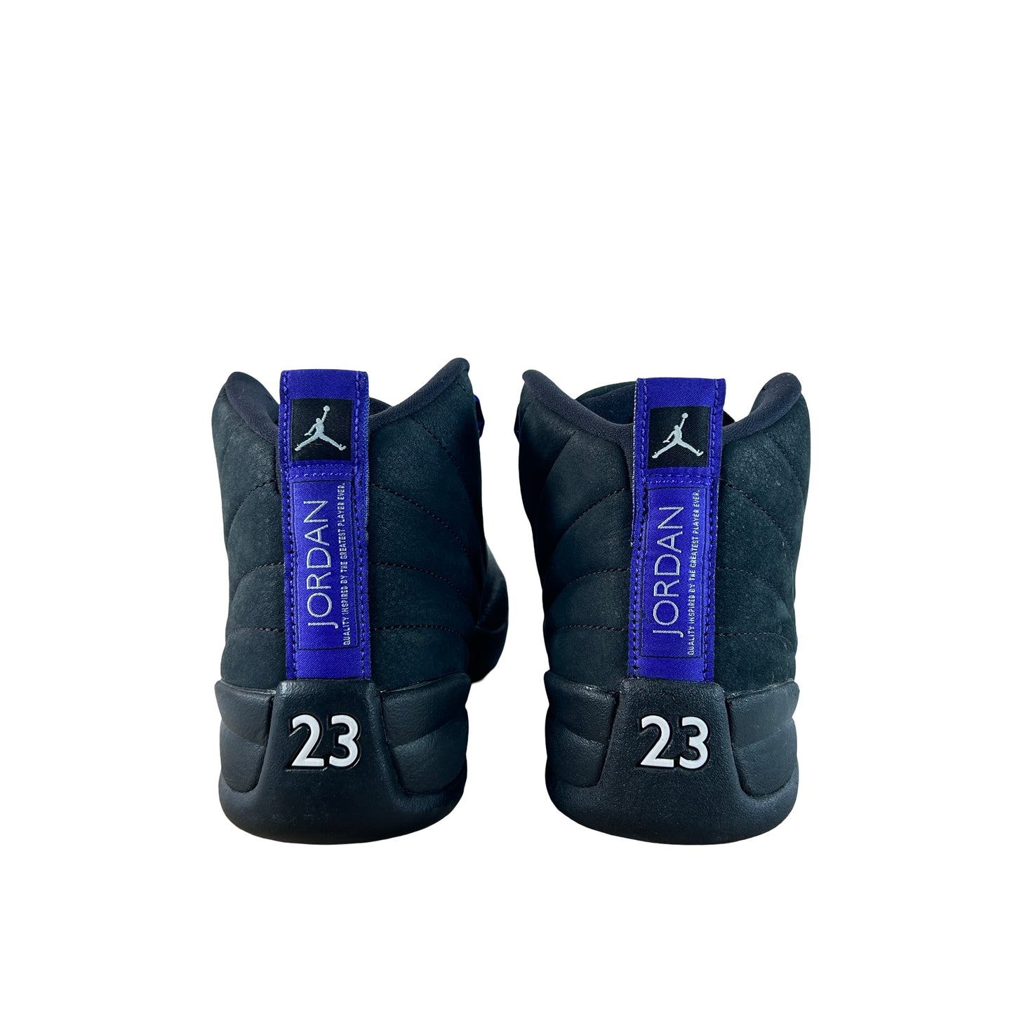 CT8013 005 Jordan 12 Retro Black Dark Concord [USED] - 8 M (Used)