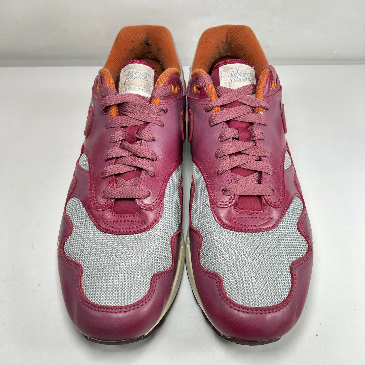 DO9549 001 Nike Air Max 1 Patta Waves Rush Maroon  [USED] - 11 M (Used) (No Box)