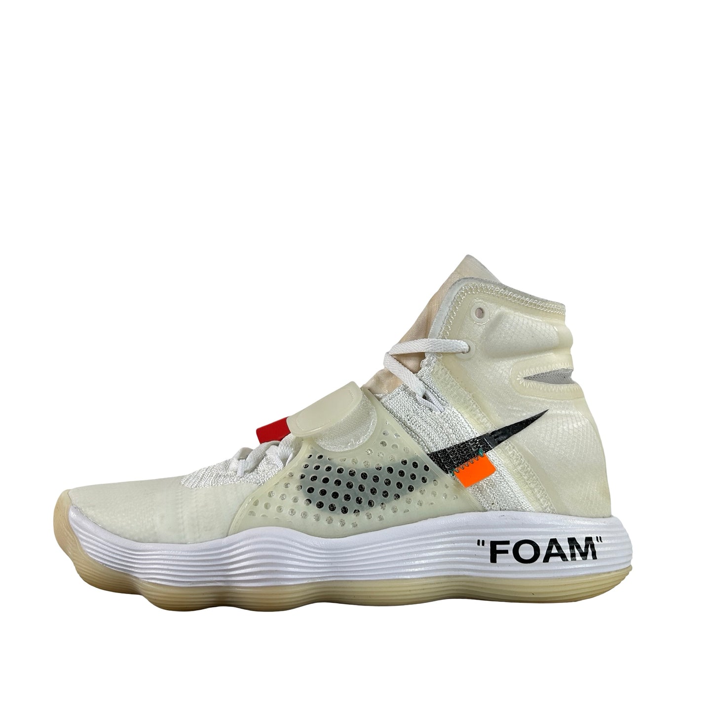 AJ4578 100 Nike React Hyperdunk 2017 Flyknit Off-White [USED] - 8.5 M (Used)